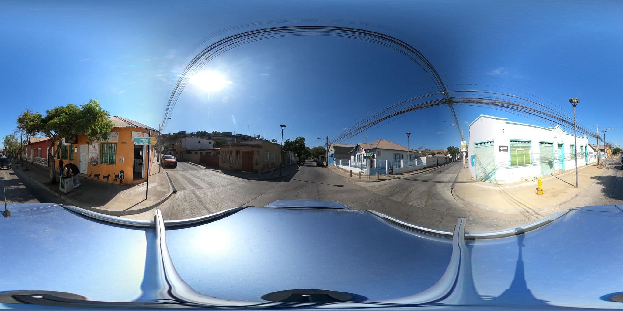 Street view near Hostal Vallenary, Vallenar — © Kaart_Local (CC BY-SA · Mapillary)
