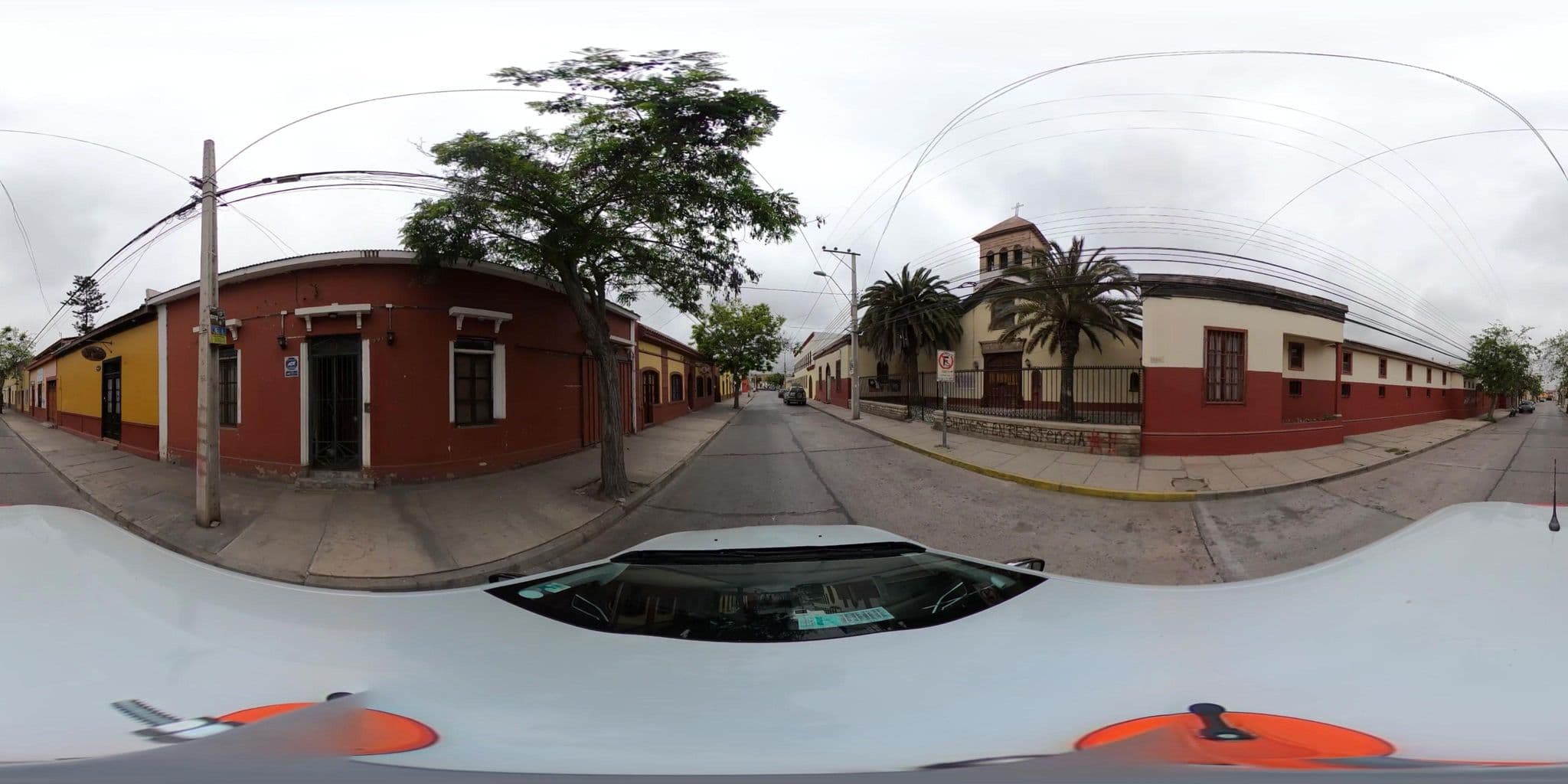 Street view near Hostal Vergara, La Serena — © Josebaeza (CC BY-SA · Mapillary)