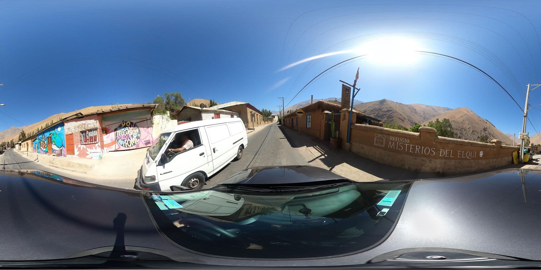 Street view near Refugio La Frontera, Paiguano — © Kaart_Local (CC BY-SA · Mapillary)