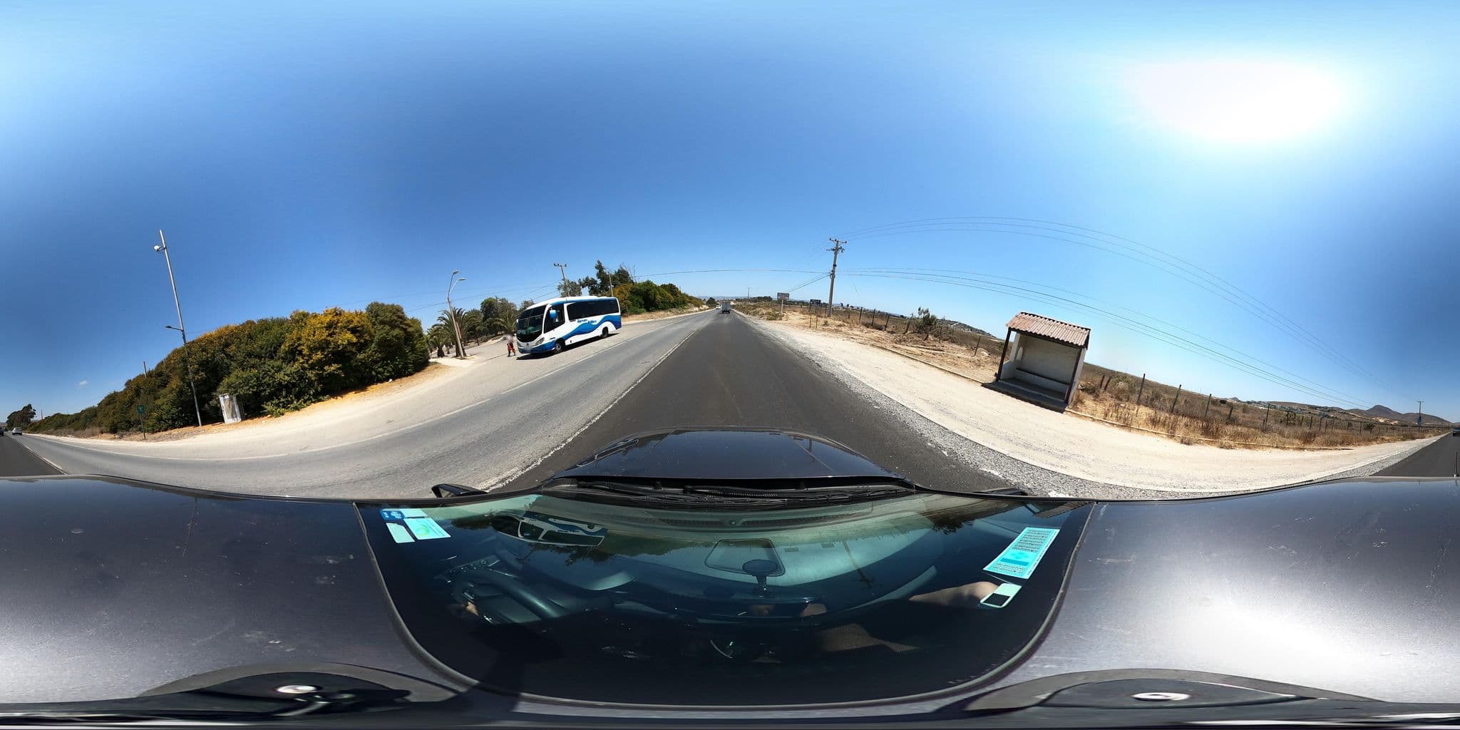 Street view near Cabañas Fiscal de Vialidad, Coquimbo — © Kaart_Local (CC BY-SA · Mapillary)