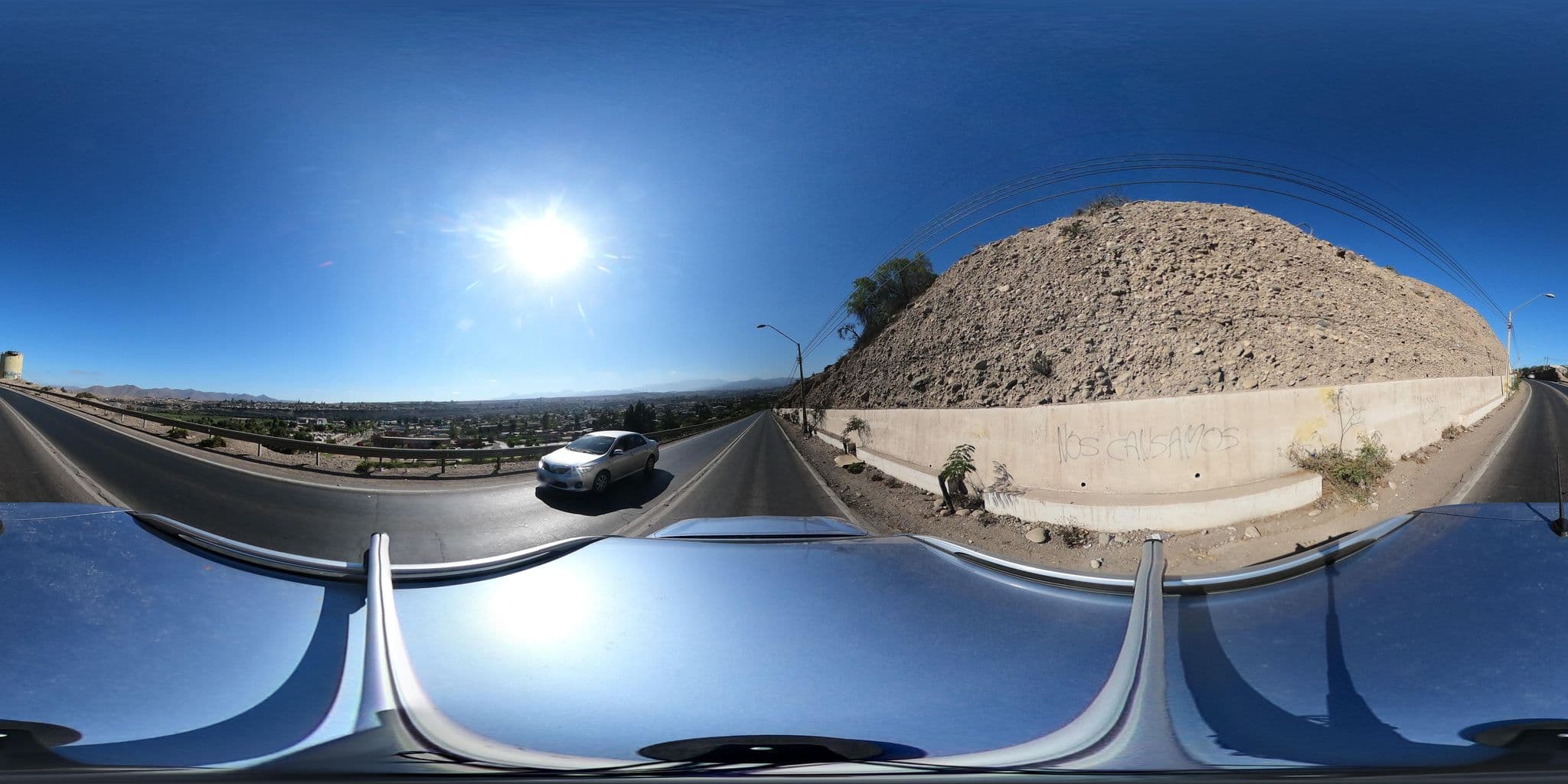 Street view near Hosteria Las Cabañas Del Francés, Vallenar — © Kaart_Local (CC BY-SA · Mapillary)