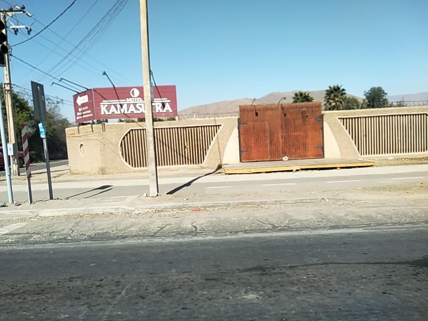 Street view near Motel Kamasutra, Copiapó — © ariellopez (CC BY-SA · Mapillary)