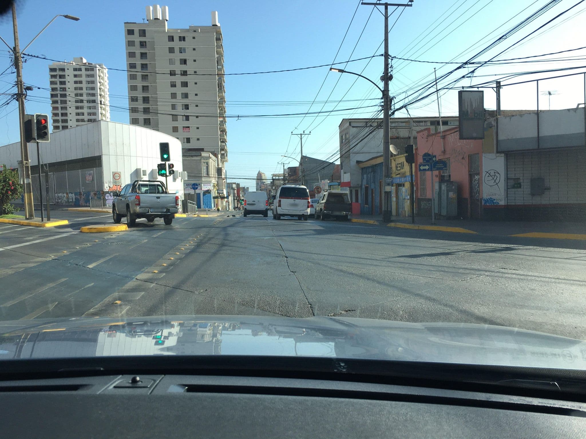 Street view near Hotel Richard, Antofagasta — © ariellopez (CC BY-SA · Mapillary)