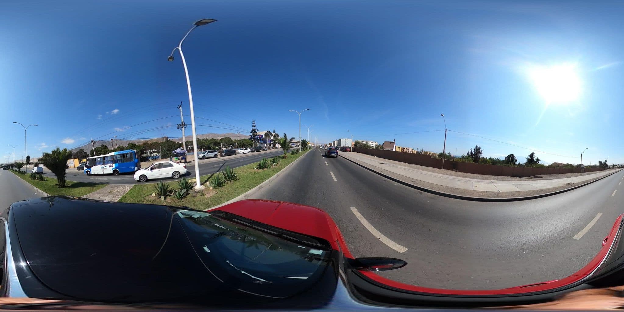 Street view near Motel El Oasis, Antofagasta — © Gduran (CC BY-SA · Mapillary)