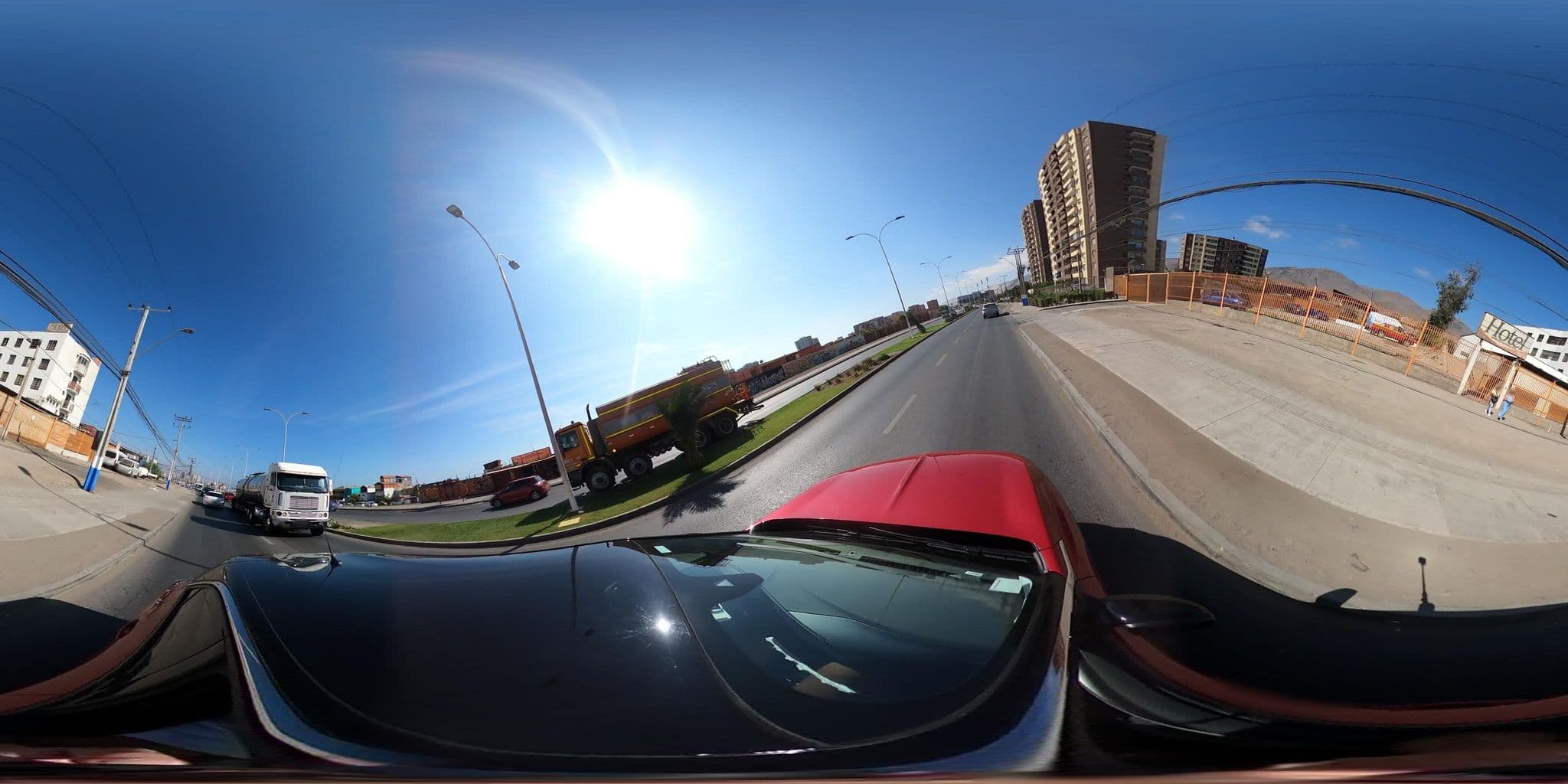 Street view near Hotel Alto Del Loa, Antofagasta — © Gduran (CC BY-SA · Mapillary)