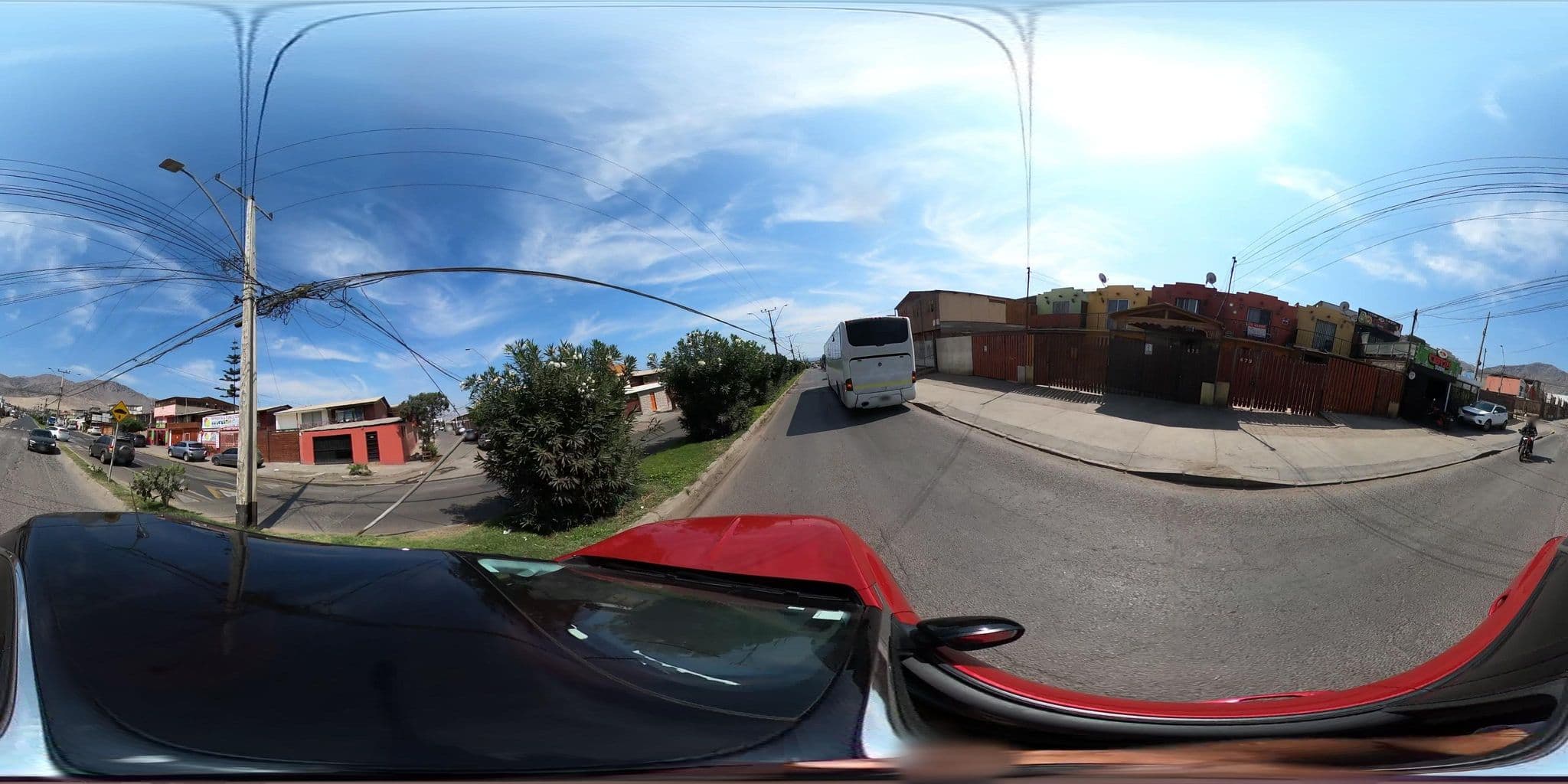Street view near Hostal El Descanso, Antofagasta — © Gduran (CC BY-SA · Mapillary)