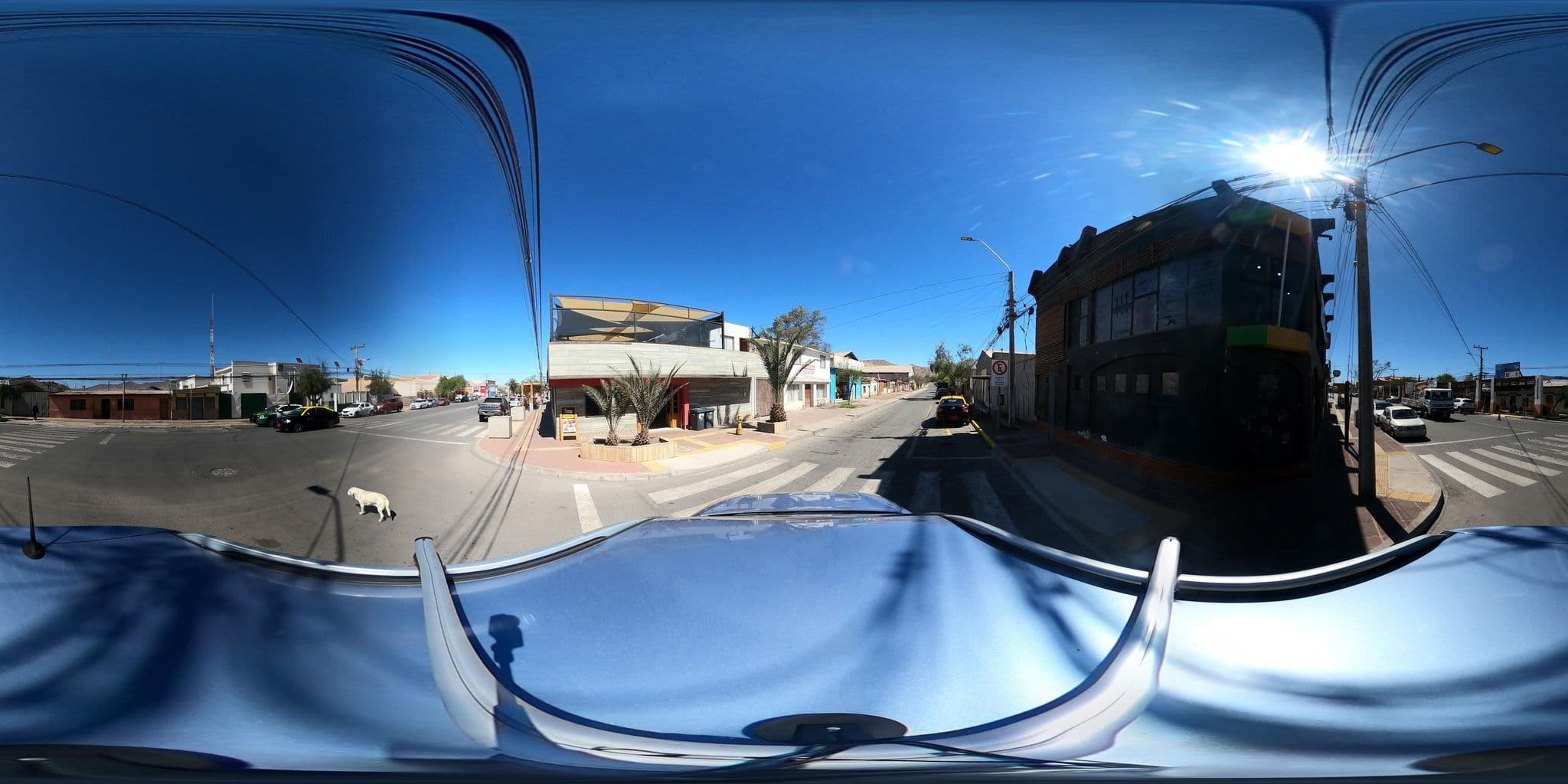 Street view near Hotel Los Pinos, Diego de Almagro — © Kaart_Local (CC BY-SA · Mapillary)