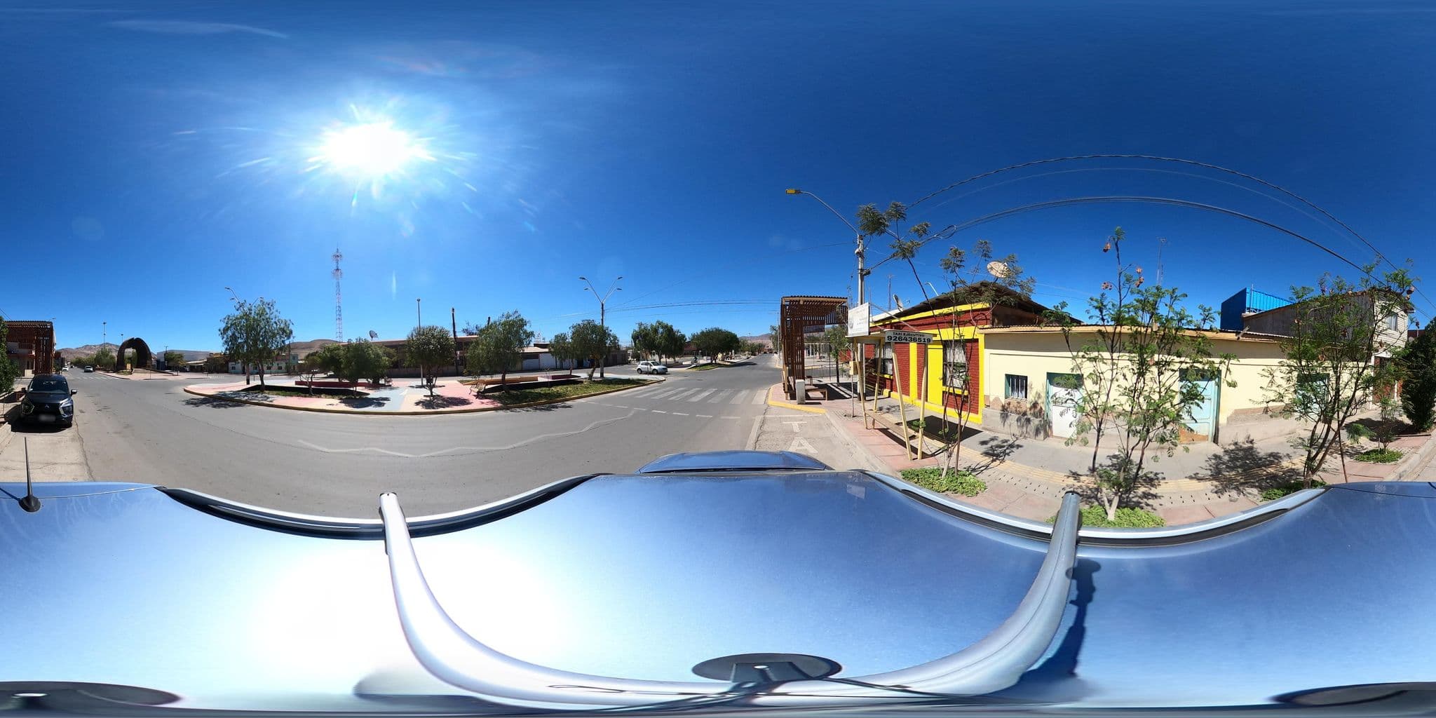 Street view near Hotel y Restaurant Crillón, Diego de Almagro — © Kaart_Local (CC BY-SA · Mapillary)