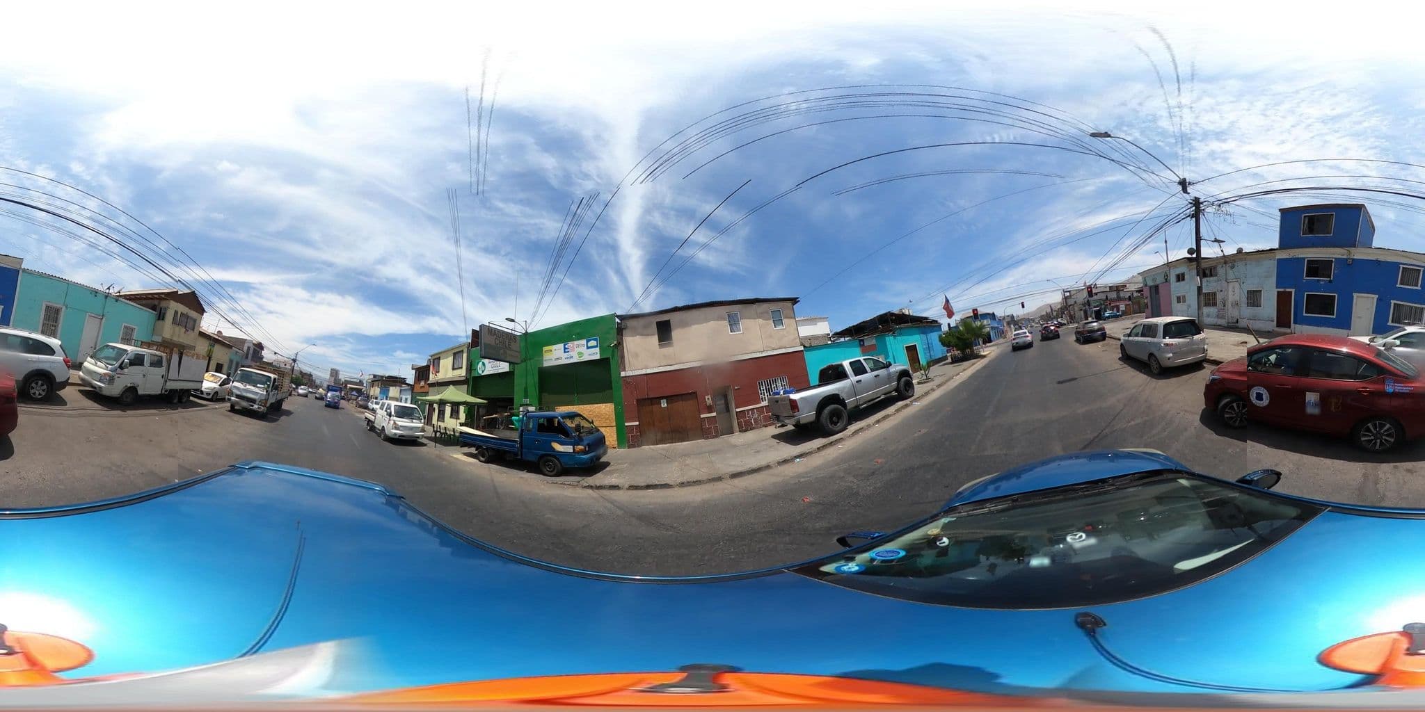 Street view near hostal don guillermo, Iquique — © SolutivaSistemas (CC BY-SA · Mapillary)