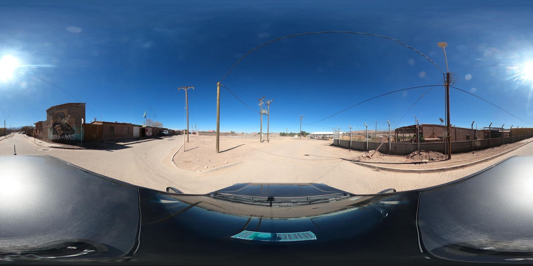Street view near Masairi Bed & Breakfast, San Pedro de Atacama — © Kaart_Local (CC BY-SA · Mapillary)