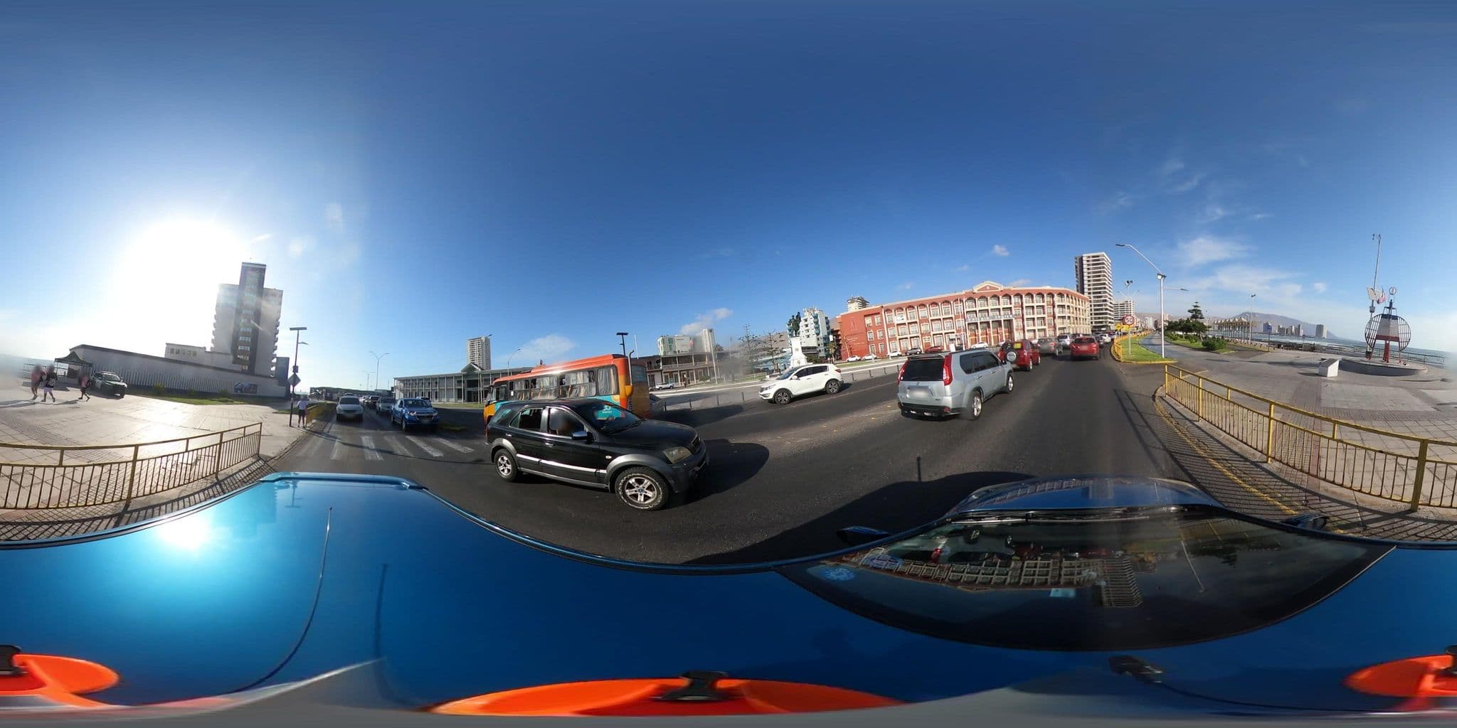 Street view near Hitel Gavinia, Iquique — © SolutivaSistemas (CC BY-SA · Mapillary)