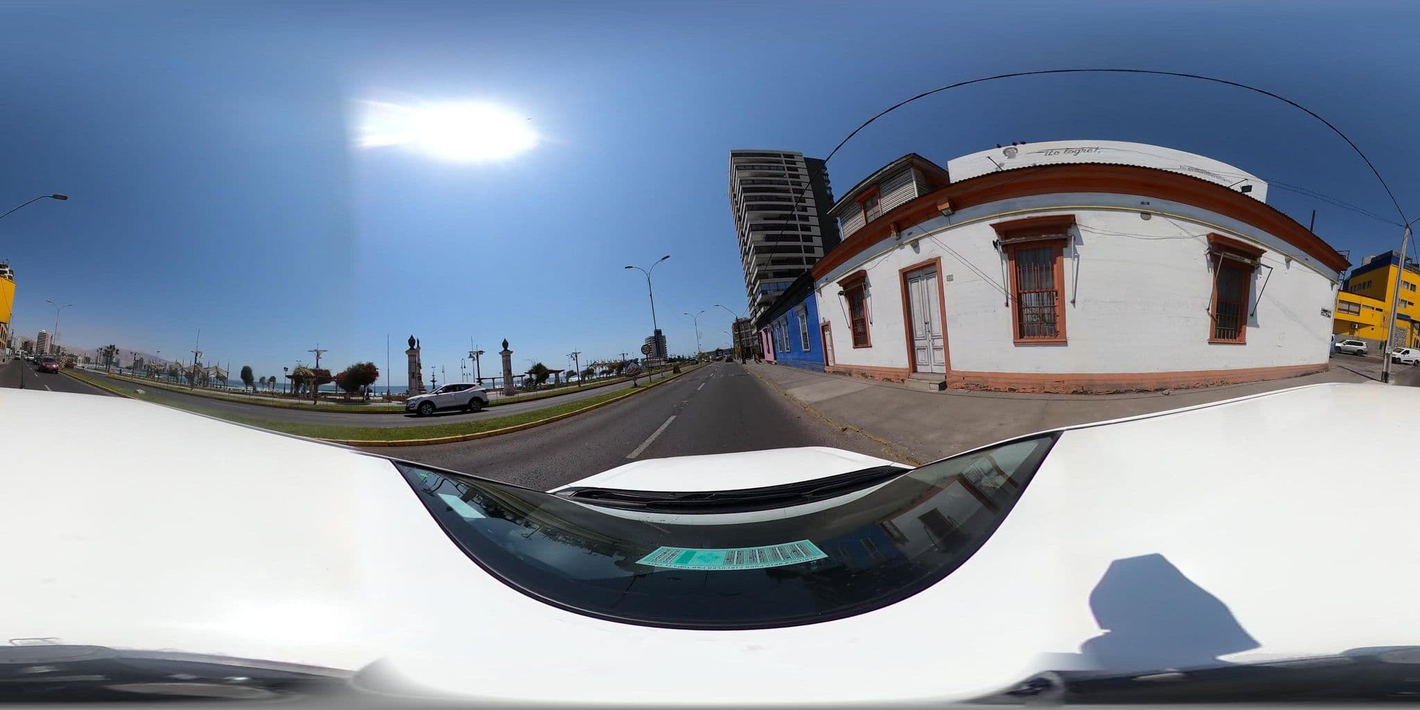 Street view near Hostel El Bajo, Iquique — © SolutivaSistemas (CC BY-SA · Mapillary)