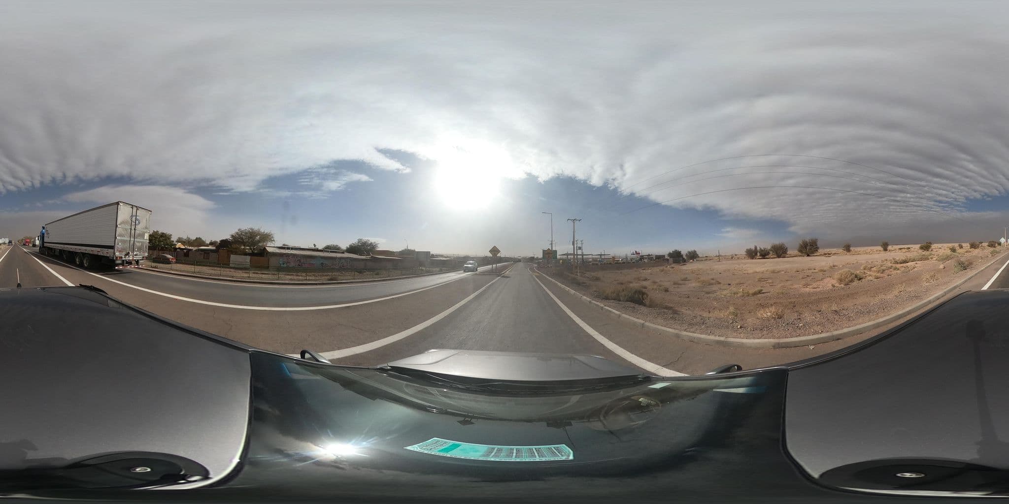 Street view near Hostal Desert, San Pedro de Atacama — © Kaart_Local (CC BY-SA · Mapillary)