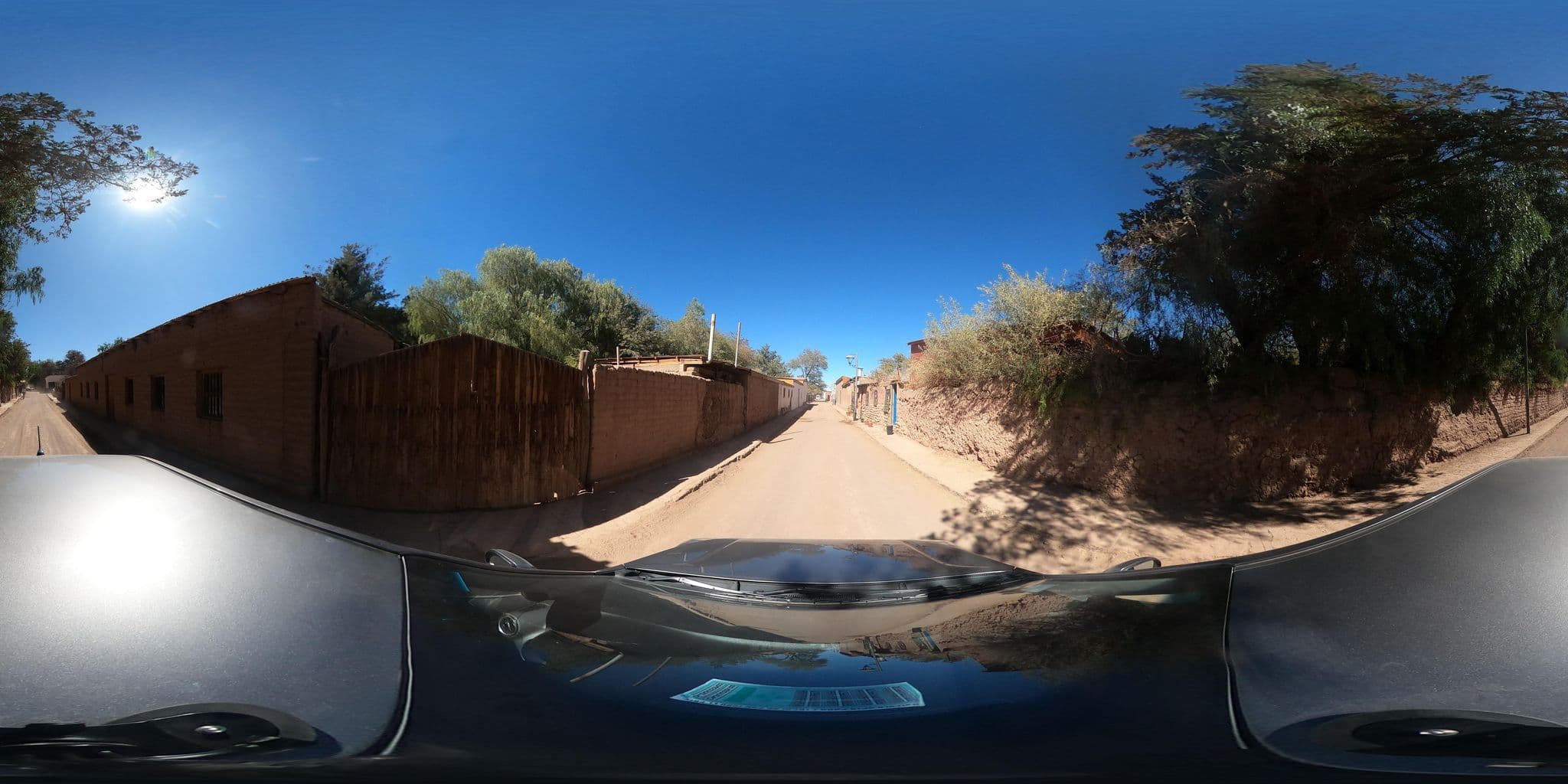 Street view near Hostal Corvatsch, San Pedro de Atacama — © Kaart_Local (CC BY-SA · Mapillary)
