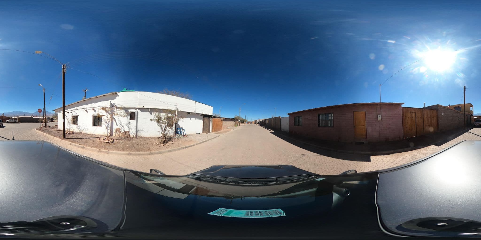 Street view near Rey Lagarto Hostel, San Pedro de Atacama — © Kaart_Local (CC BY-SA · Mapillary)