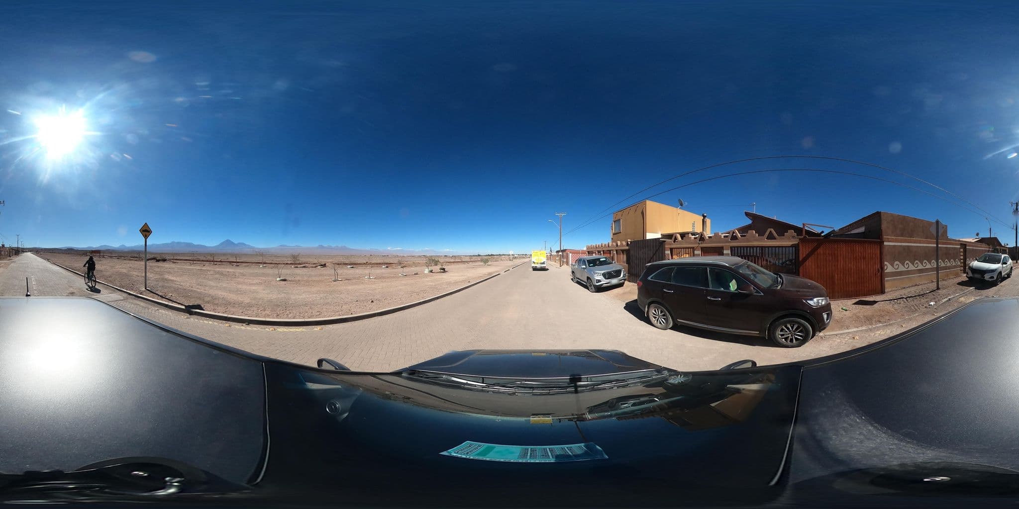 Street view near Hotel Ancestral, San Pedro de Atacama — © Kaart_Local (CC BY-SA · Mapillary)