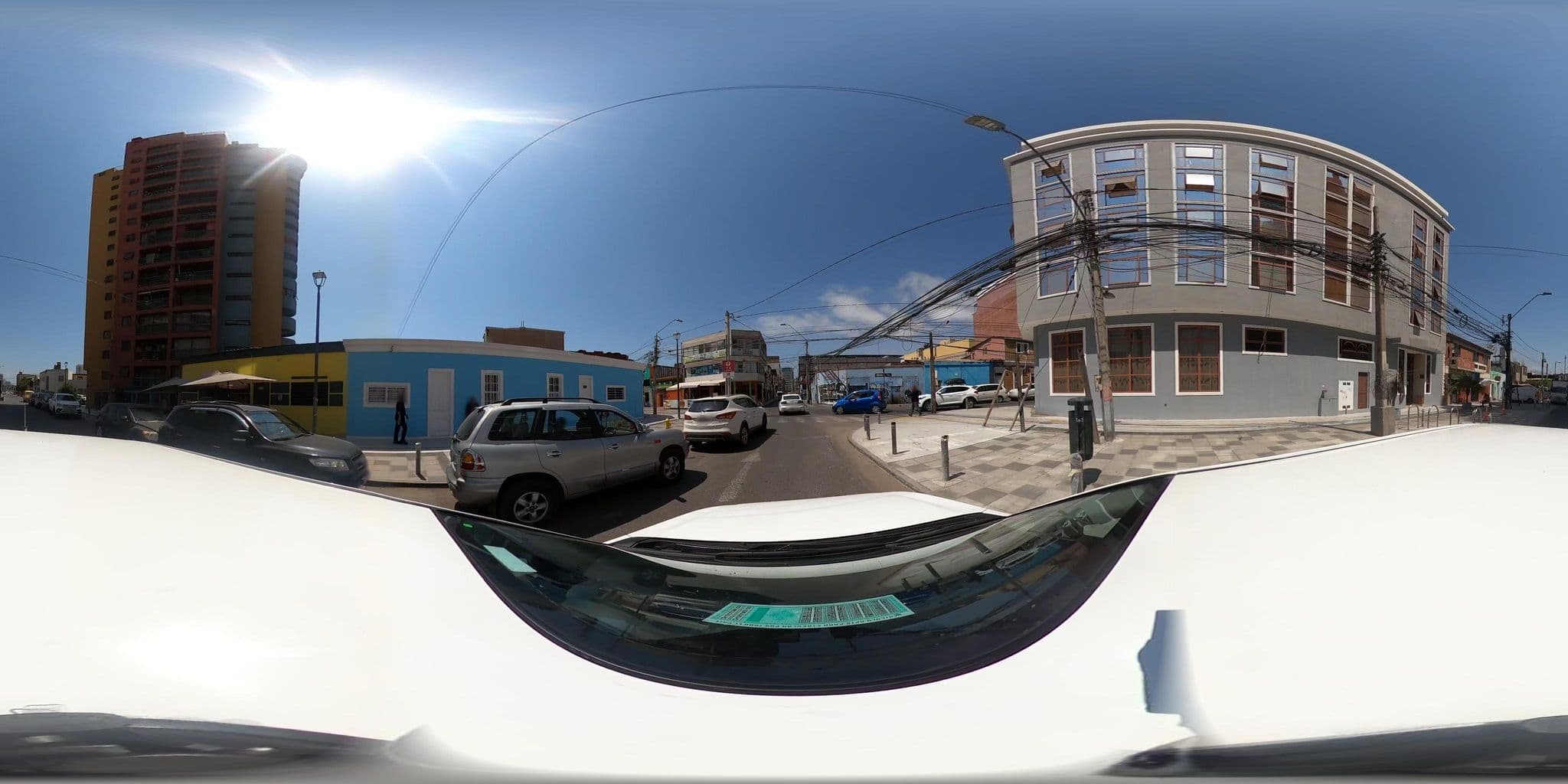 Street view near Hotel Jham Colonial, Iquique — © SolutivaSistemas (CC BY-SA · Mapillary)