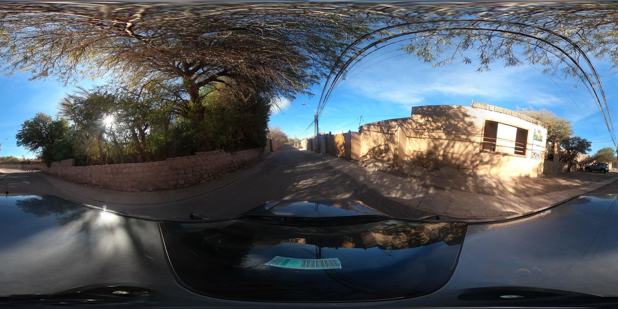 Street view near Hostal Harickuntur, San Pedro de Atacama — © Kaart_Local (CC BY-SA · Mapillary)