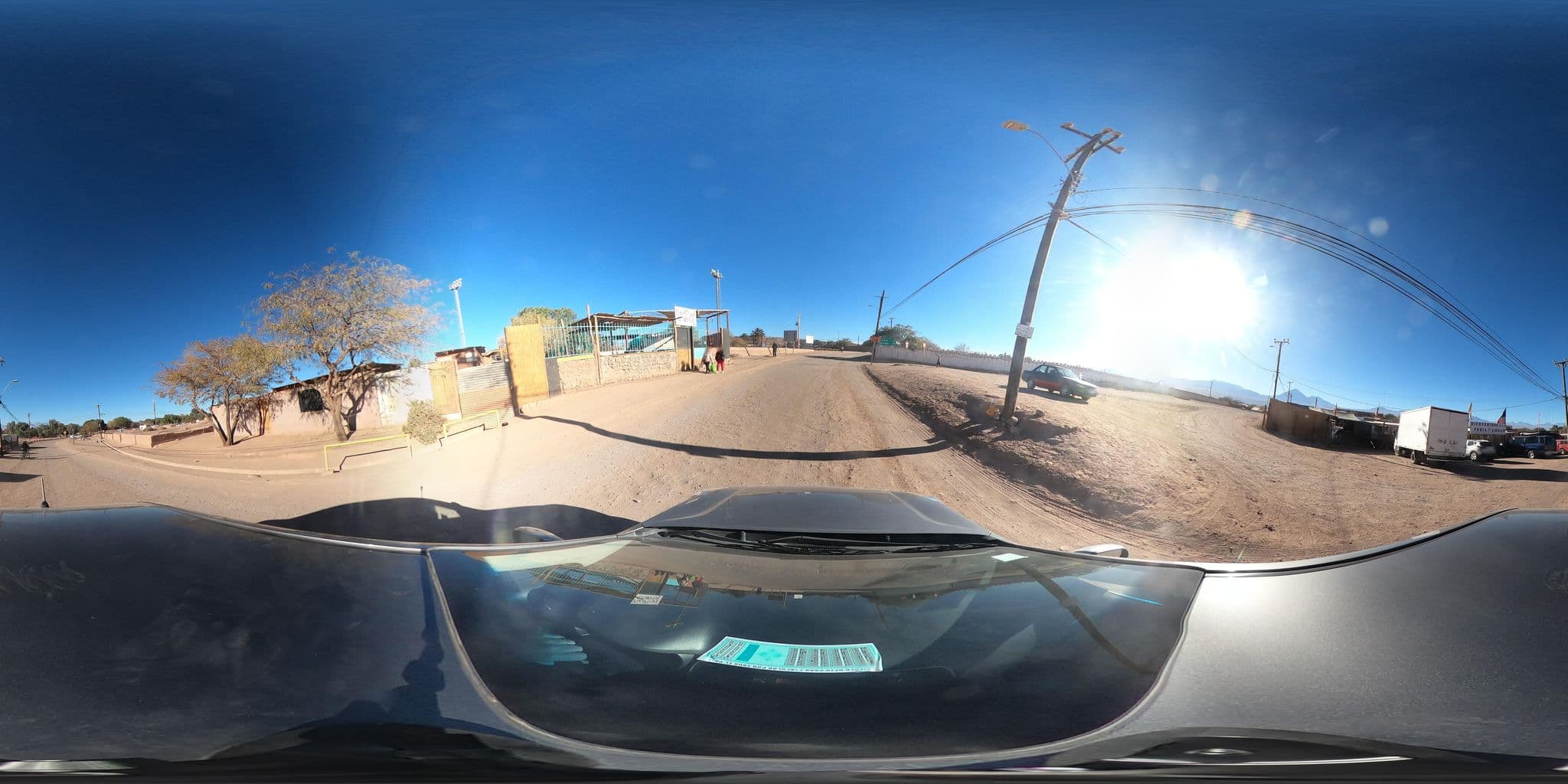 Street view near Hostal Covaine, San Pedro de Atacama — © Kaart_Local (CC BY-SA · Mapillary)