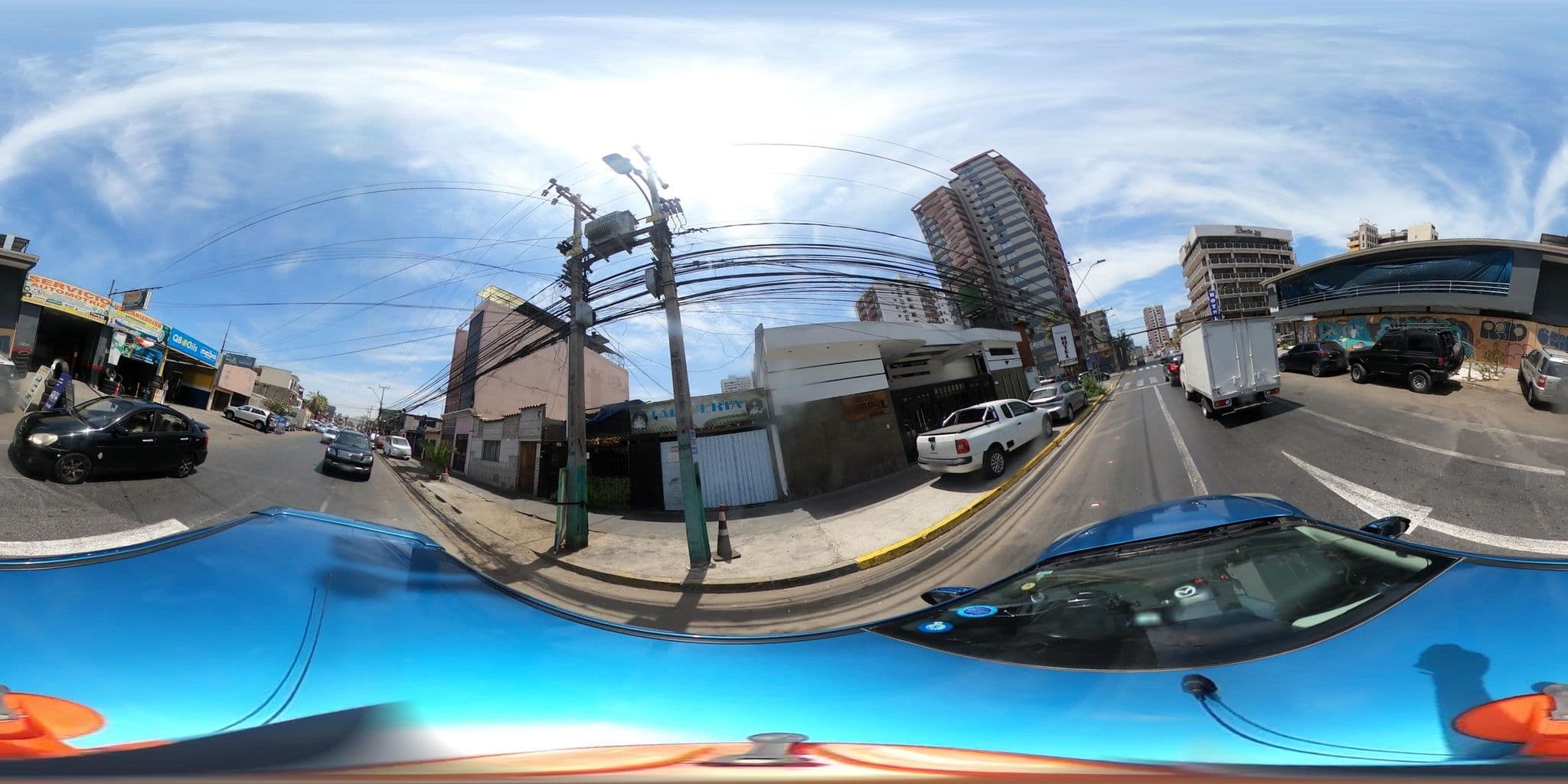 Street view near Cooper Playa Brava, Iquique — © SolutivaSistemas (CC BY-SA · Mapillary)