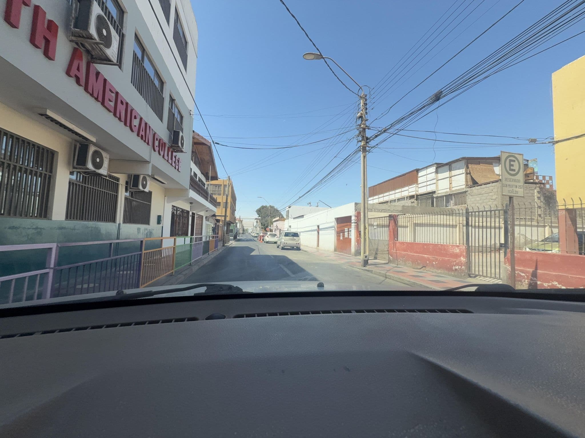 Street view near Hotel Raissa, Arica — © contrerasalcalde (CC BY-SA · Mapillary)
