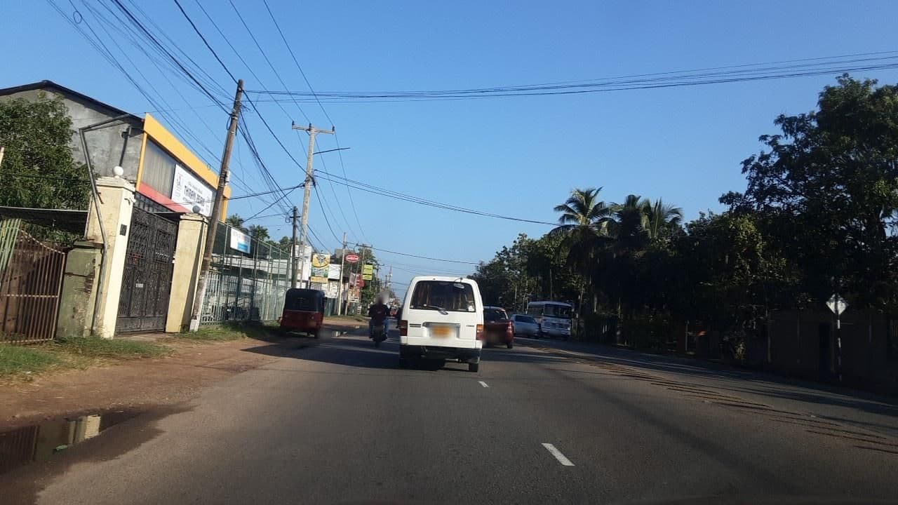 Street view near Bohemian Hostel, Negombo — © ZihanZarouk (CC BY-SA · Mapillary)