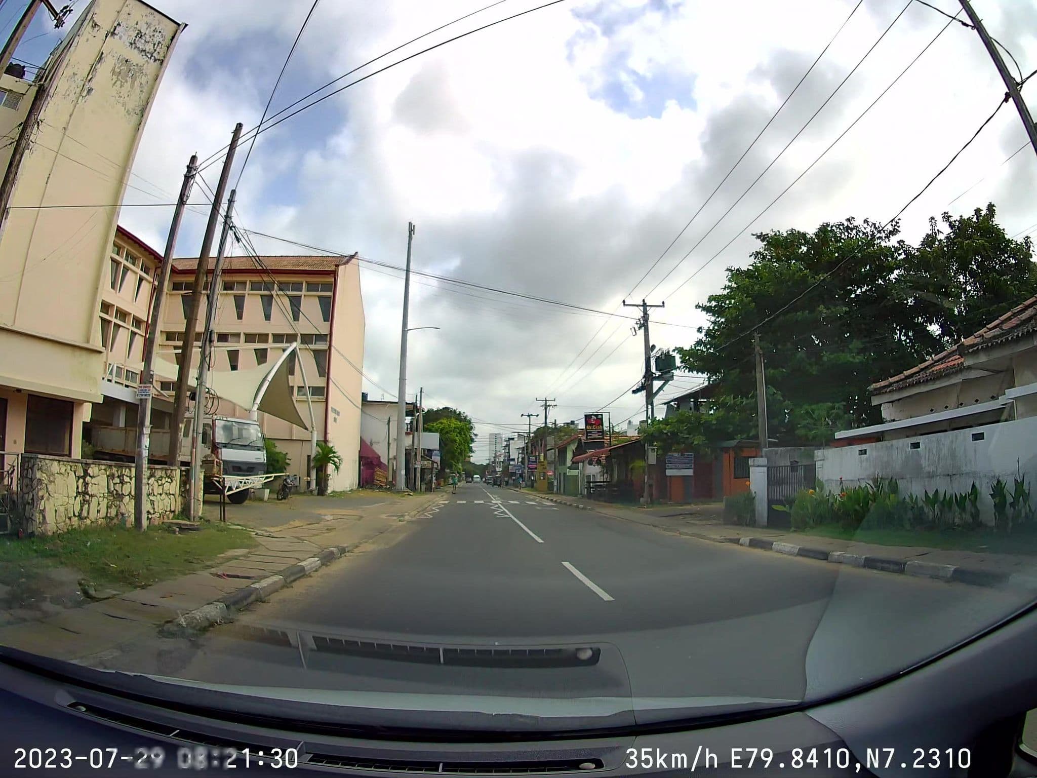 Street view near Camelot Beach - Pool Area, Negombo — © sahanbsb (CC BY-SA · Mapillary)