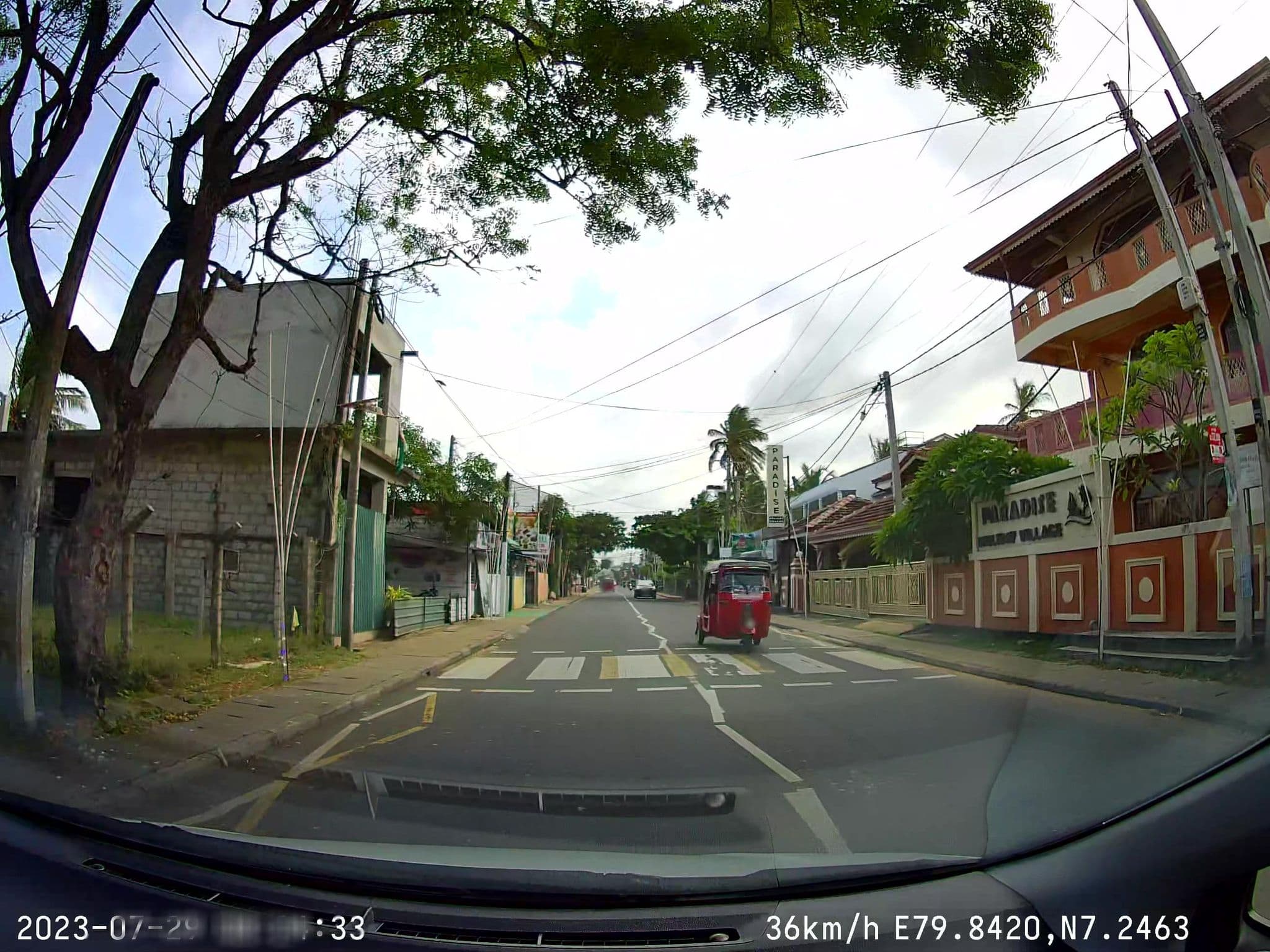 Street view near Petit Guest House, Negombo — © sahanbsb (CC BY-SA · Mapillary)