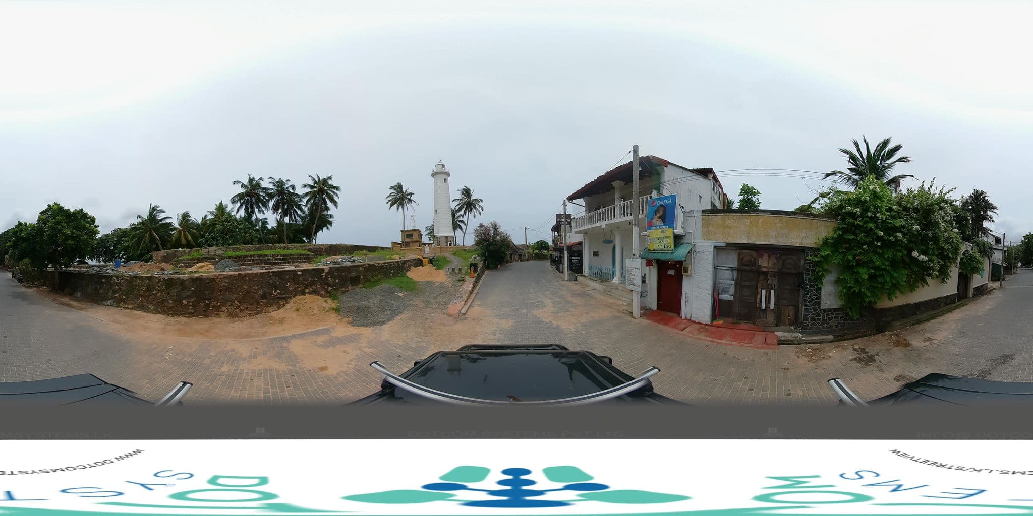 Street view near Light House View Inn, Galle — © gazaly (CC BY-SA · Mapillary)