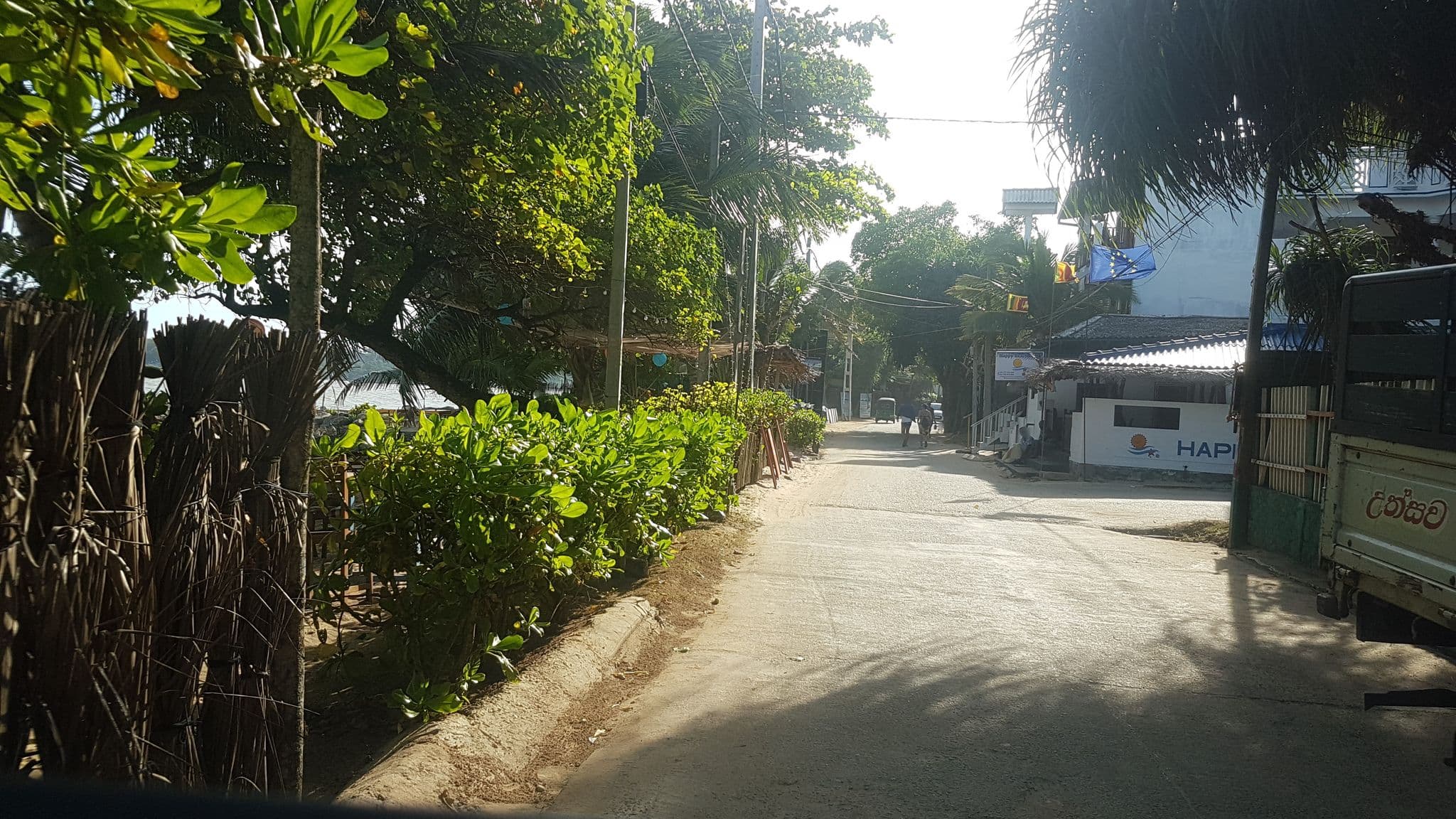 Street view near The Lobster Beach, Tangalle — © mbethke (CC BY-SA · Mapillary)