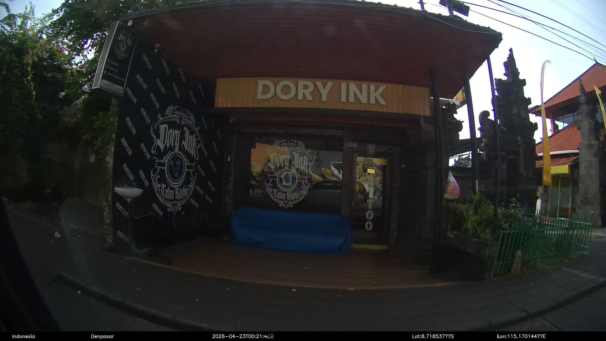 Street view near Satriya Cottages, Kuta