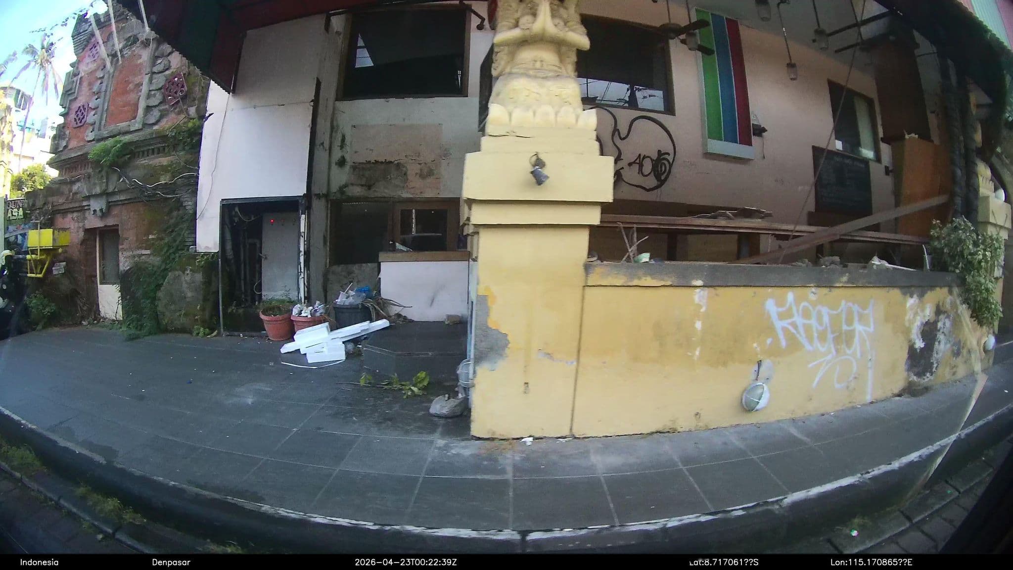 Street view near Bounty Hotel, Kuta
