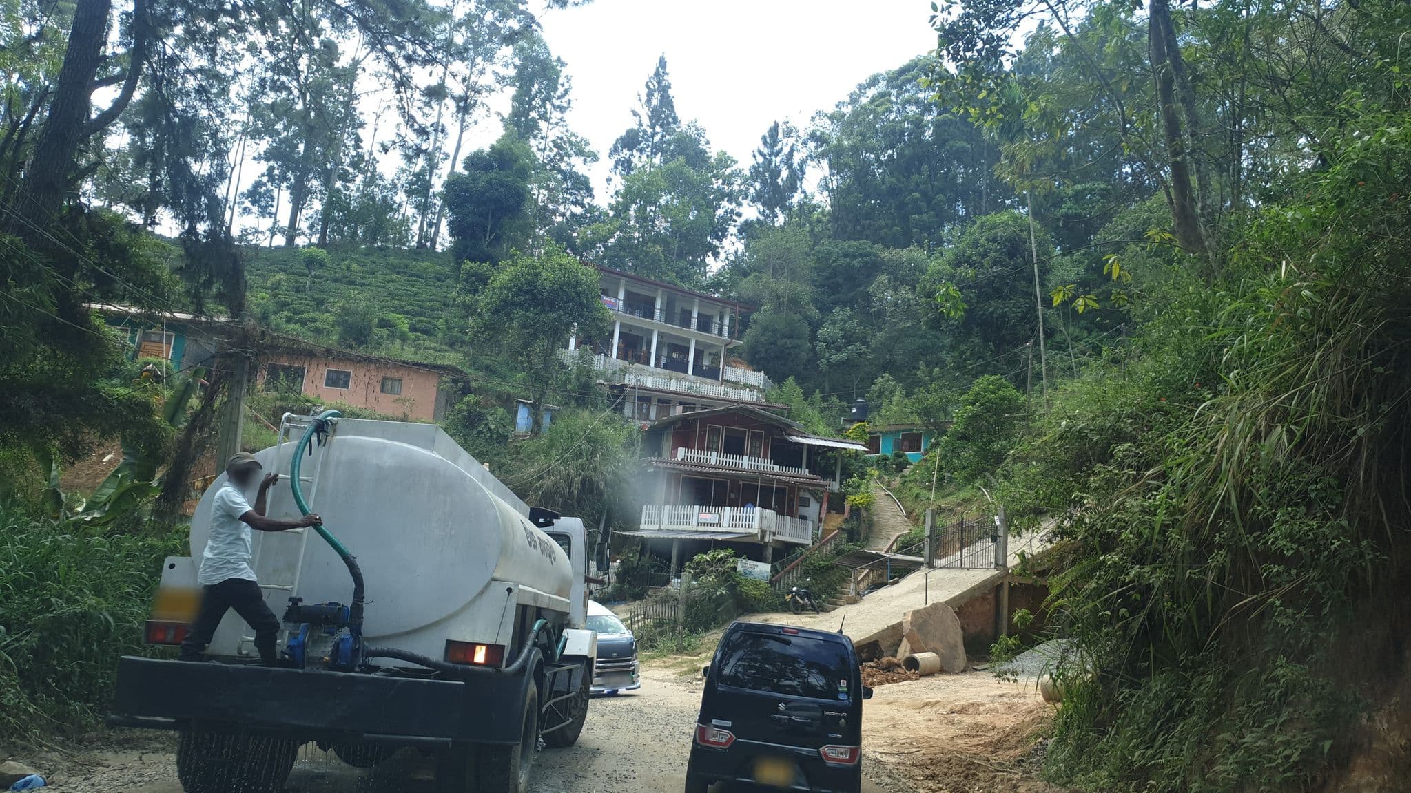 Street view near Misty Mount Homestay, Ella Town — © coreagc (CC BY-SA · Mapillary)
