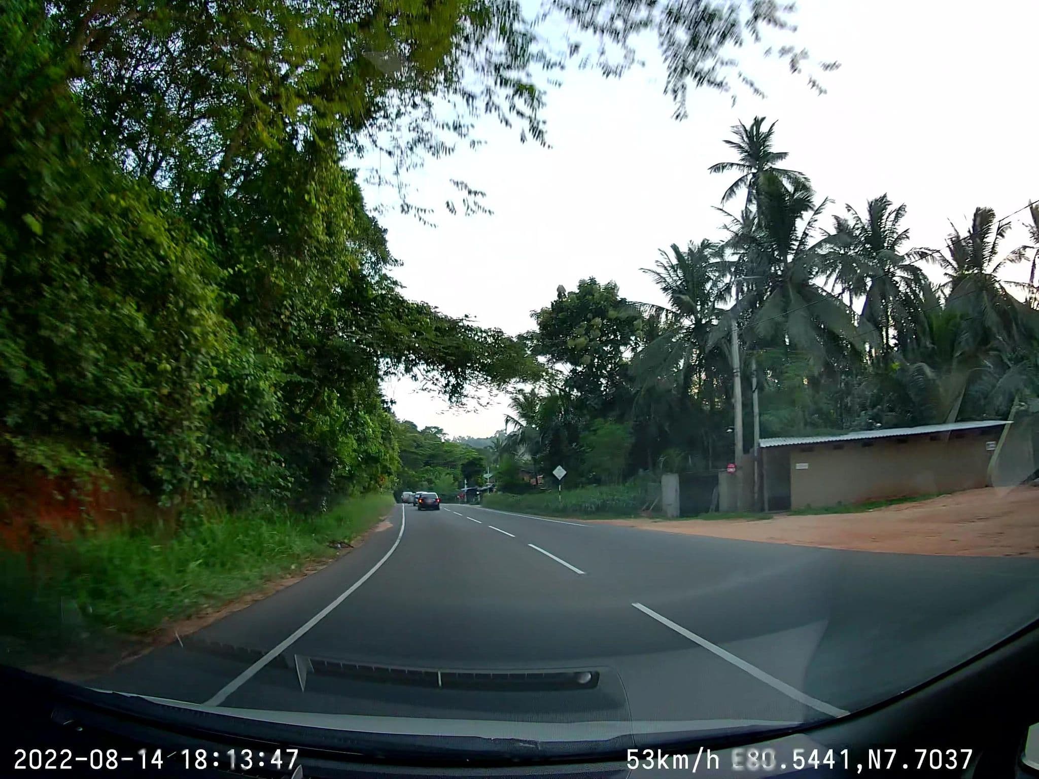 Street view near Melsiripura Hotel, Dambulla — © sahanbsb (CC BY-SA · Mapillary)