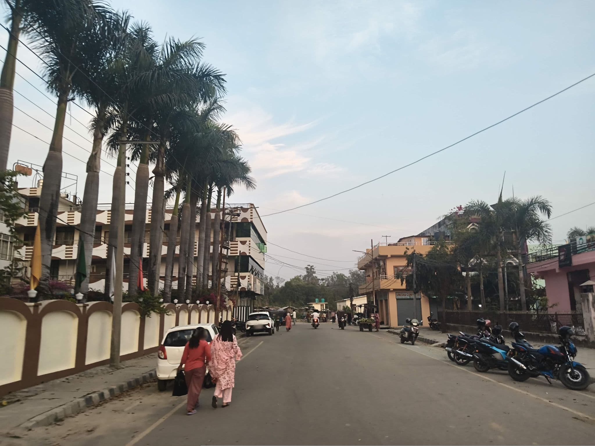 Street view near Hotel Opera, Bhimdatta — © Bigyan (CC BY-SA · Mapillary)