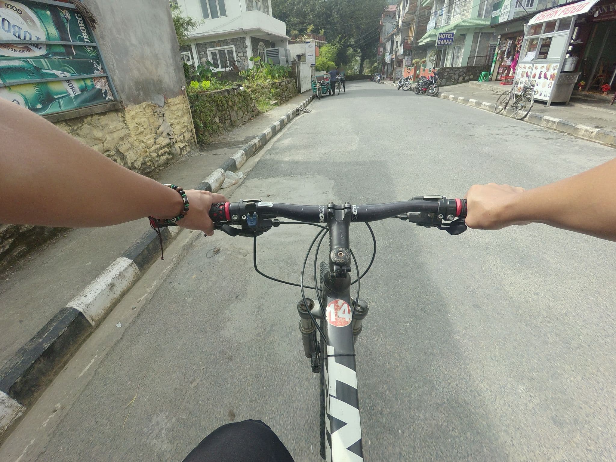 Street view near Lovely Mount GUEST HOUSE, Pokhara — © GOwin (CC BY-SA · Mapillary)
