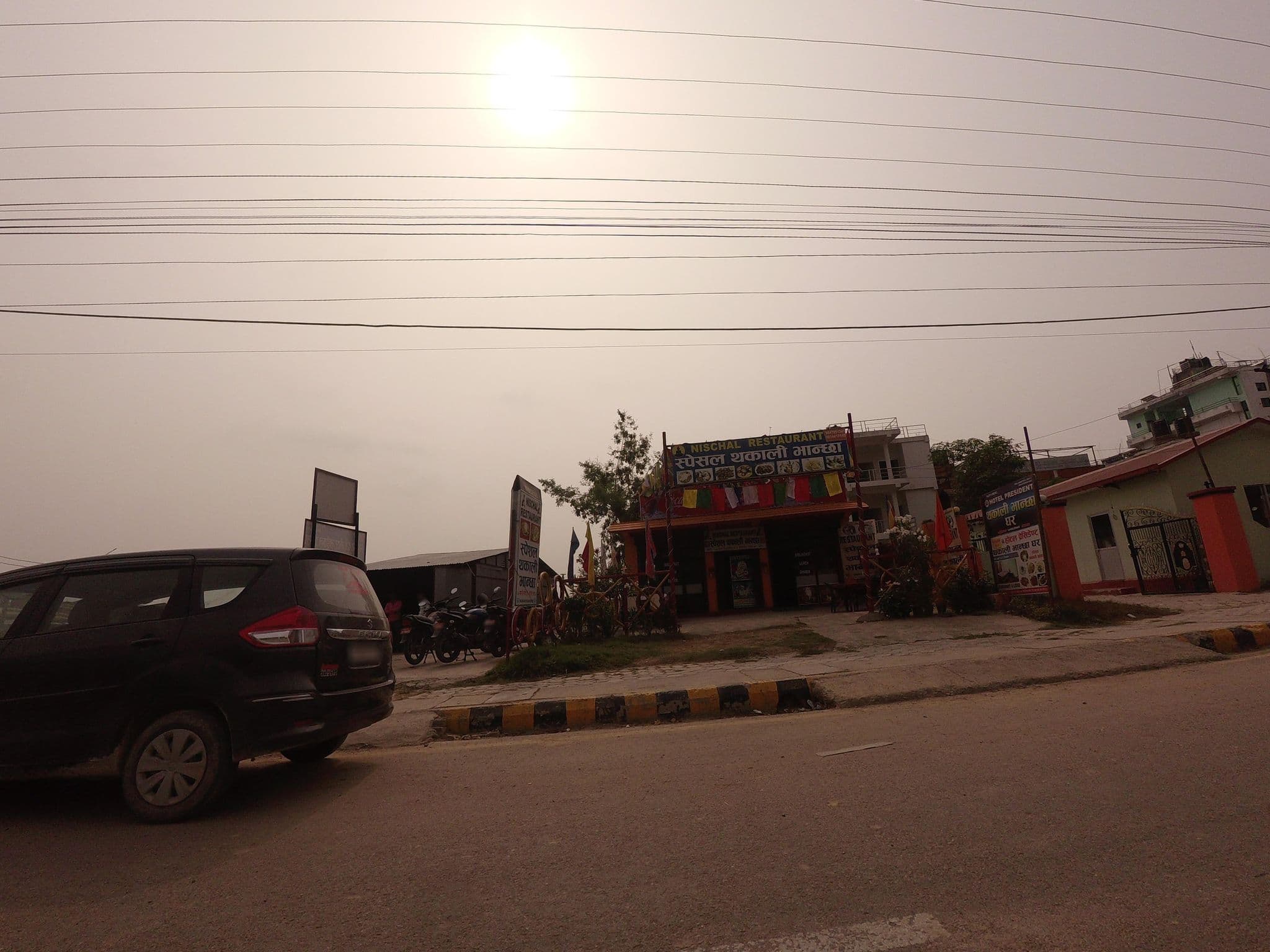Street view near Sunflower Hotel Lodge, Siddharthanagar — © gauravparajuli09 (CC BY-SA · Mapillary)