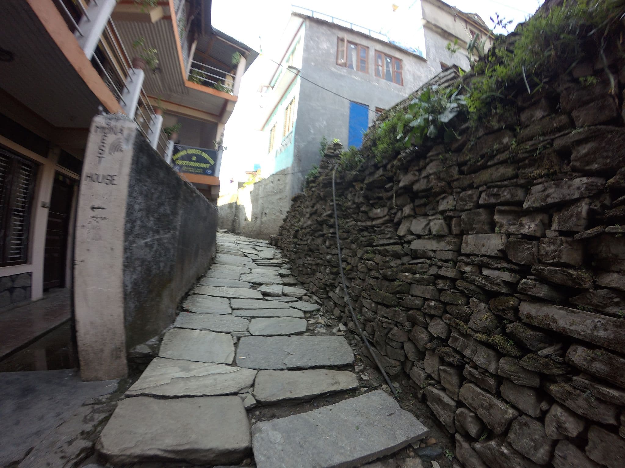 Street view near Hotel Asish Aama, Chitre — © gthapa (CC BY-SA · Mapillary)