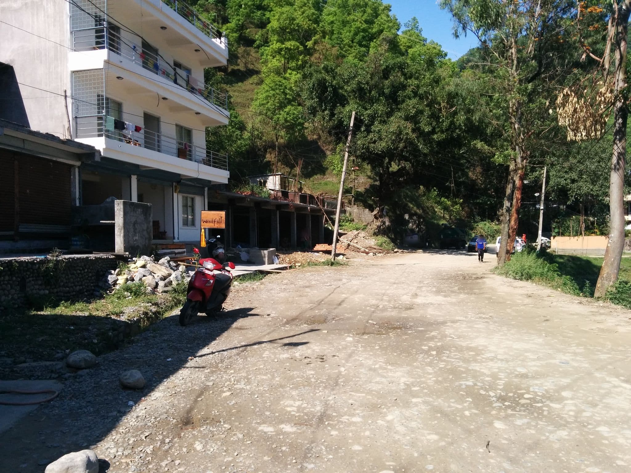 Street view near Grand Shivalaya, Pokhara — © sashazykov (CC BY-SA · Mapillary)