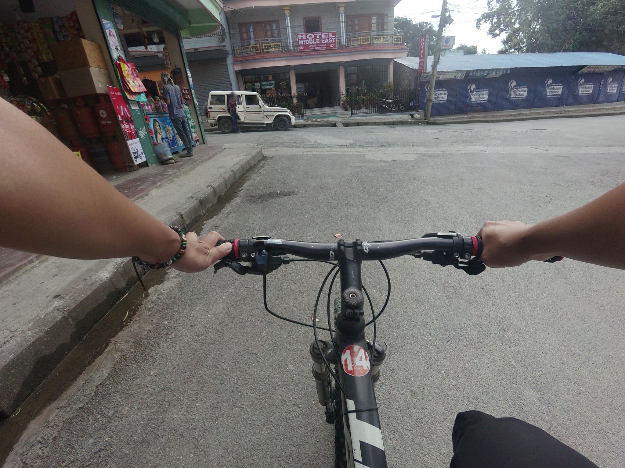 Street view near Mount Annapurna Holiday Inn, Pokhara — © GOwin (CC BY-SA · Mapillary)