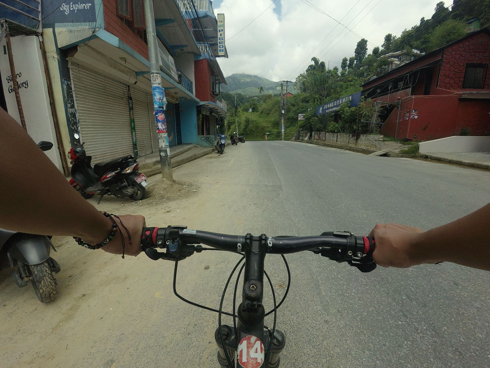 Street view near Pokhara Boutique Hotel, Pokhara — © GOwin (CC BY-SA · Mapillary)
