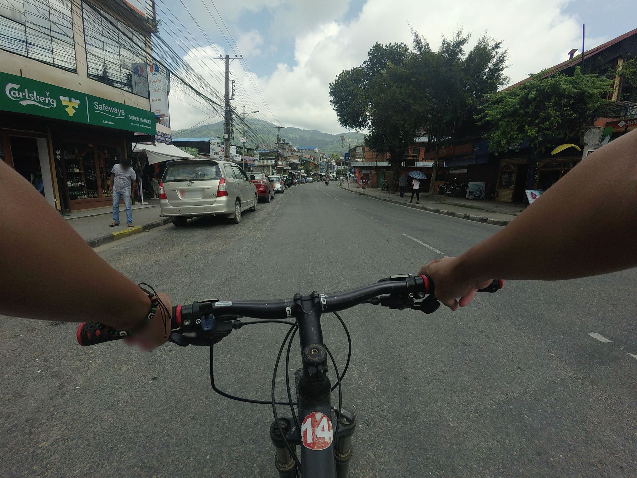 Street view near Hotel Adam, Pokhara - Nepal, Pokhara — © GOwin (CC BY-SA · Mapillary)