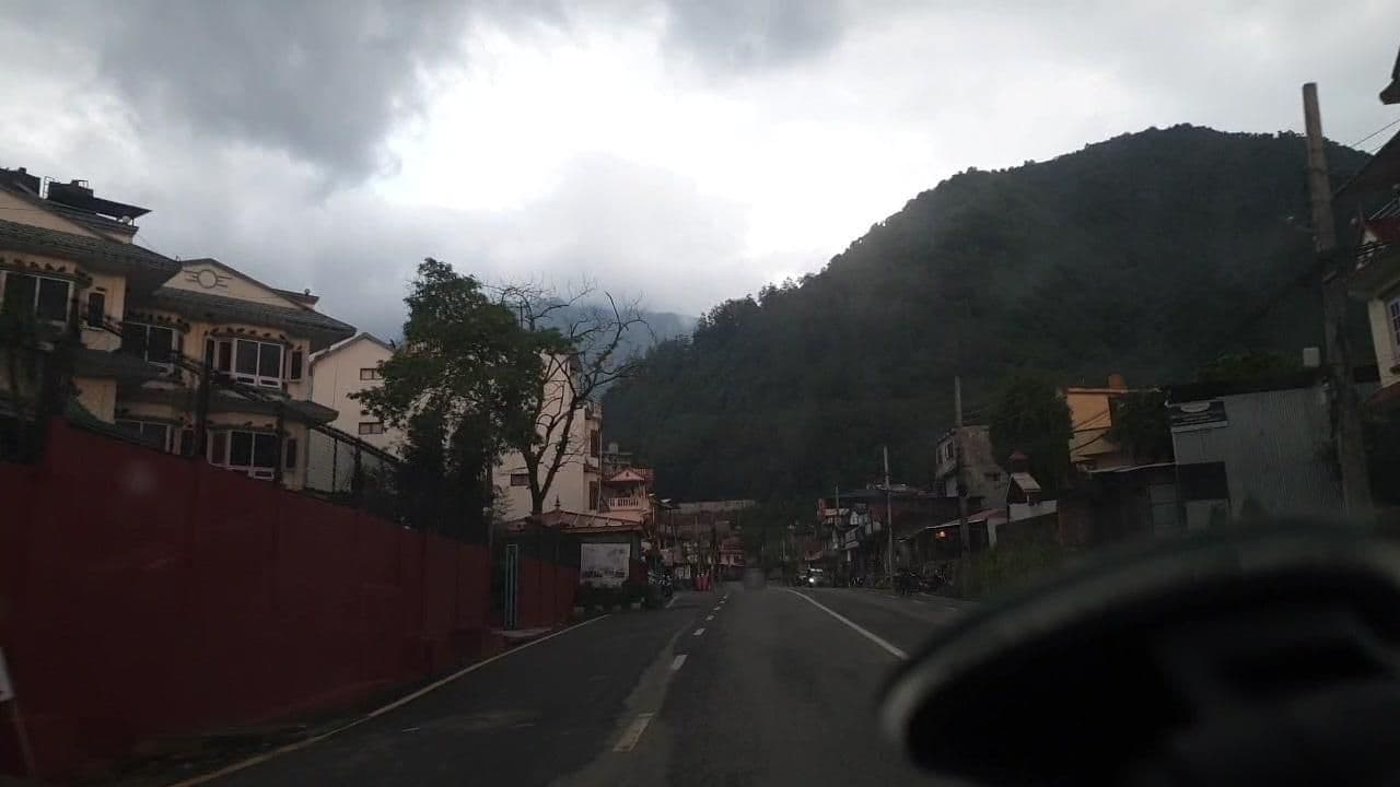 Street view near View Bhrikuti Godavari Hotel Kathmandu, kankrabari Dovan — © roadroid (CC BY-SA · Mapillary)