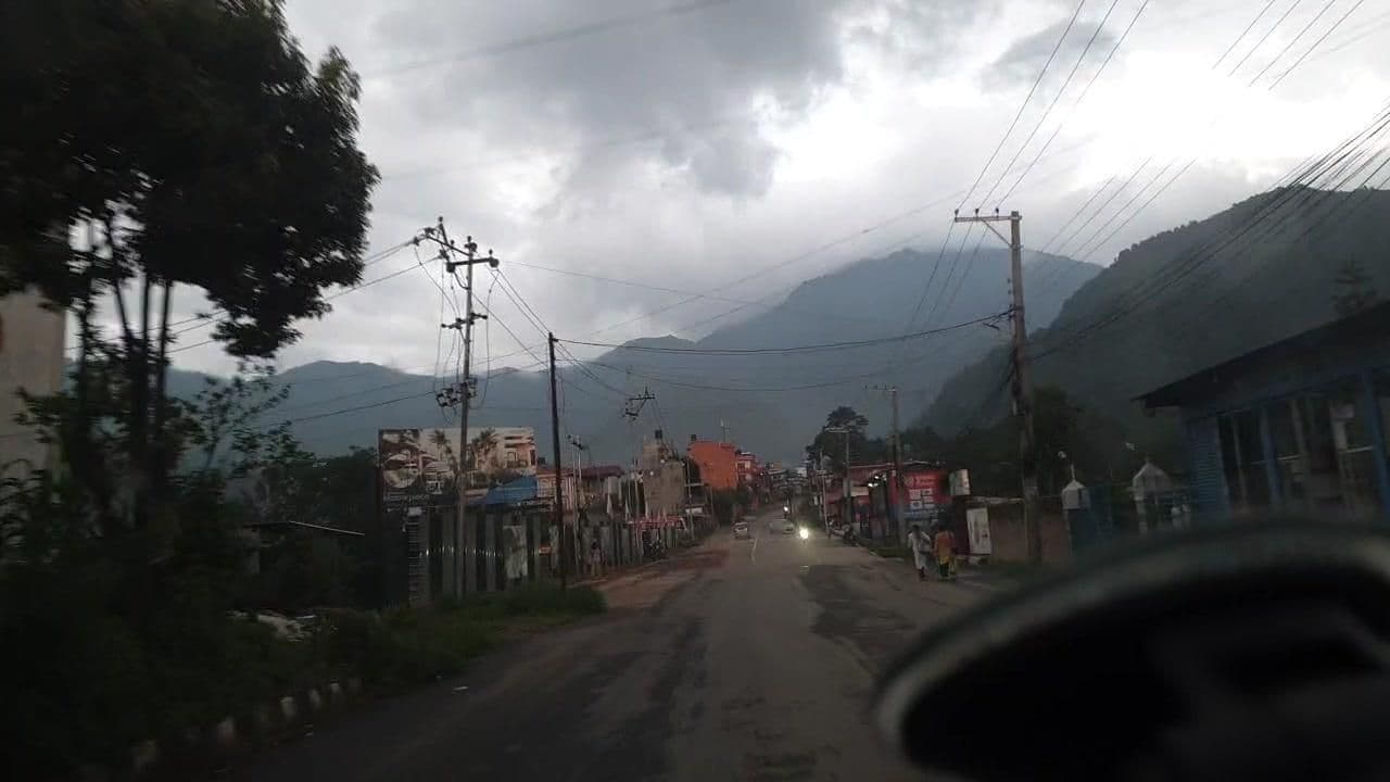 Street view near Brindavan Godavari Resort, Madhyapur Thimi — © roadroid (CC BY-SA · Mapillary)