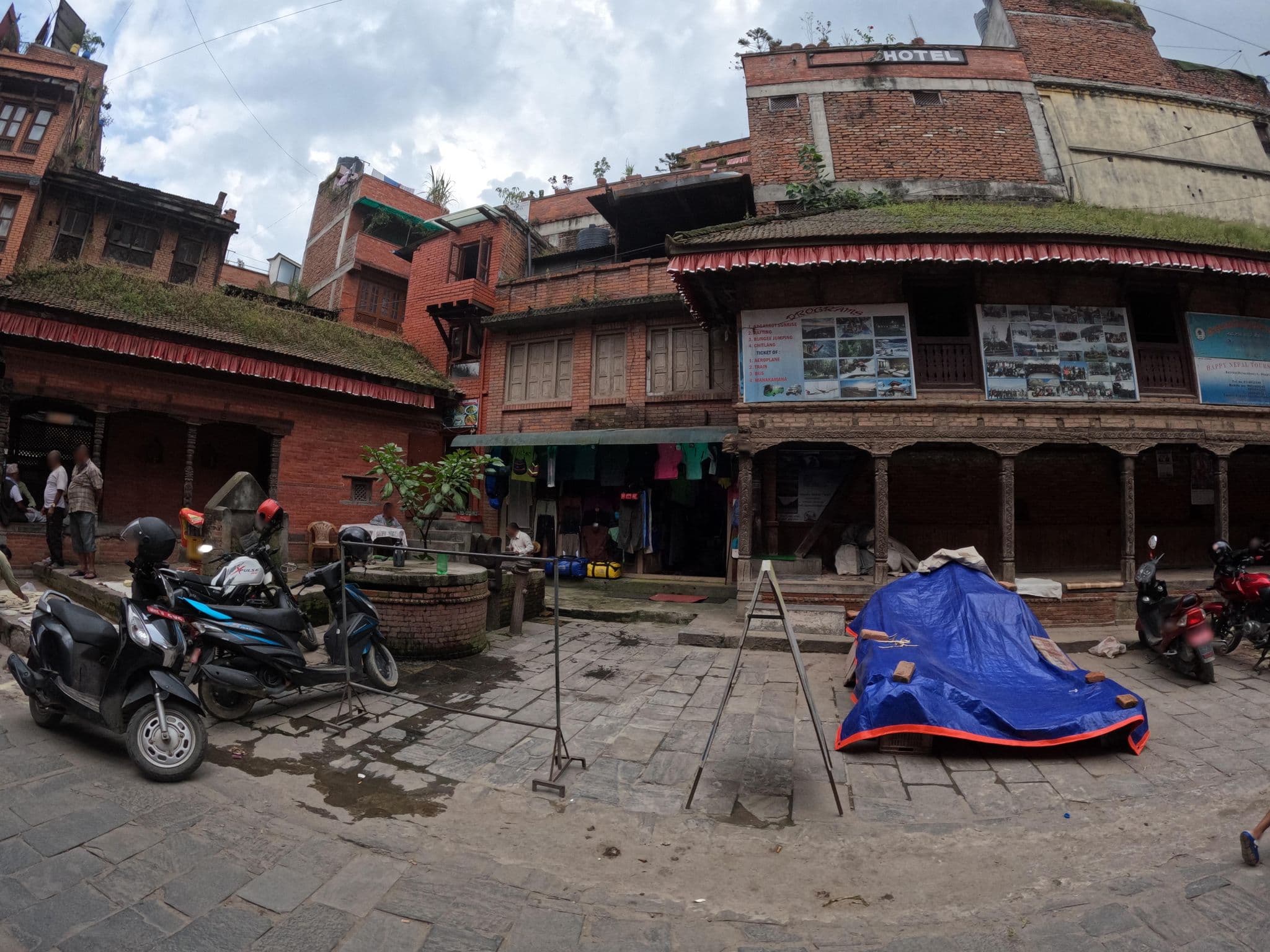 Street view near Subha Guest House, Madhyapur Thimi — © sachin_manandhar (CC BY-SA · Mapillary)
