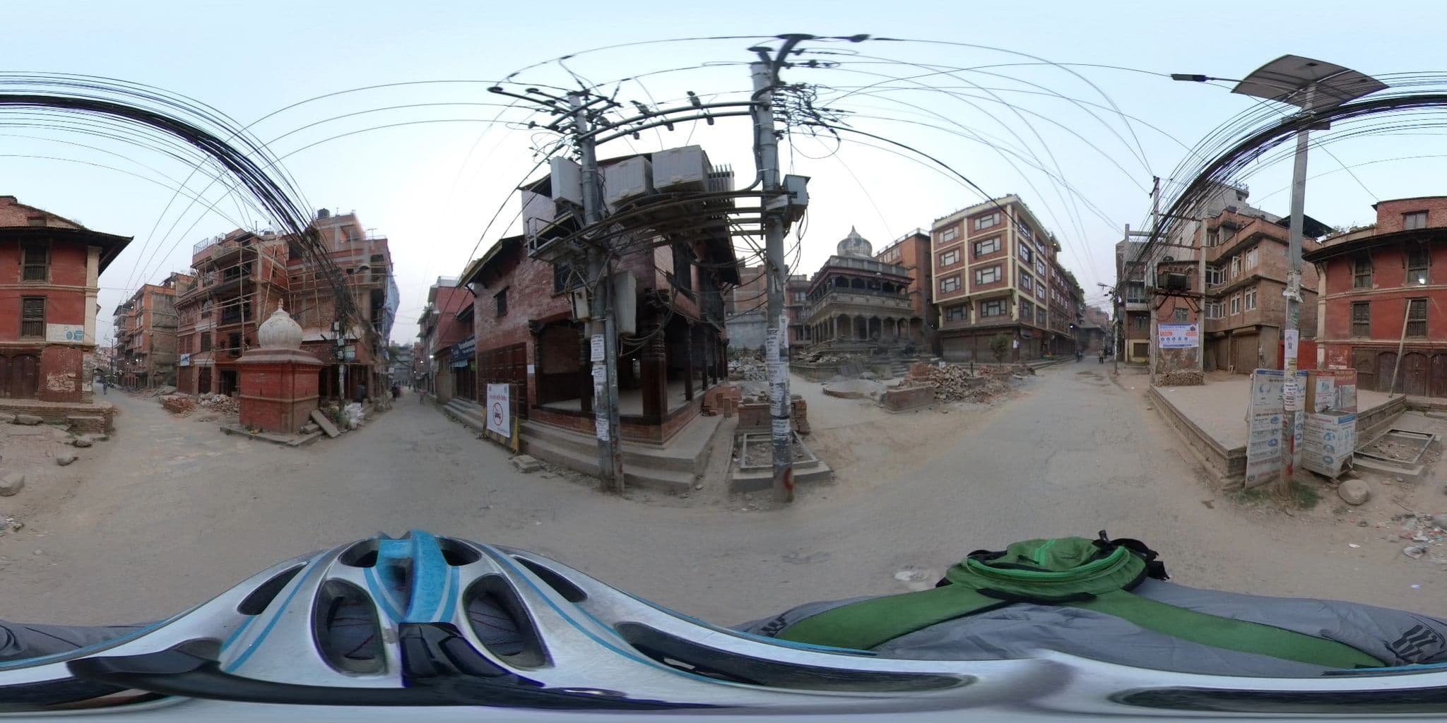 Street view near The Old Town Hostel, Pātan — © rajbikram (CC BY-SA · Mapillary)