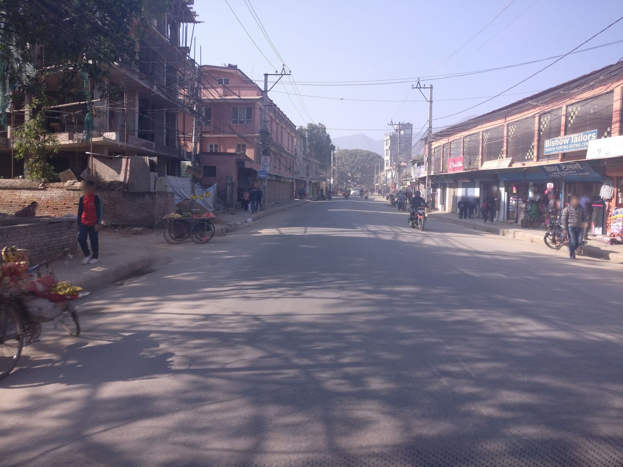 Street view near Sherpa Hotel, Pātan — © pream123 (CC BY-SA · Mapillary)