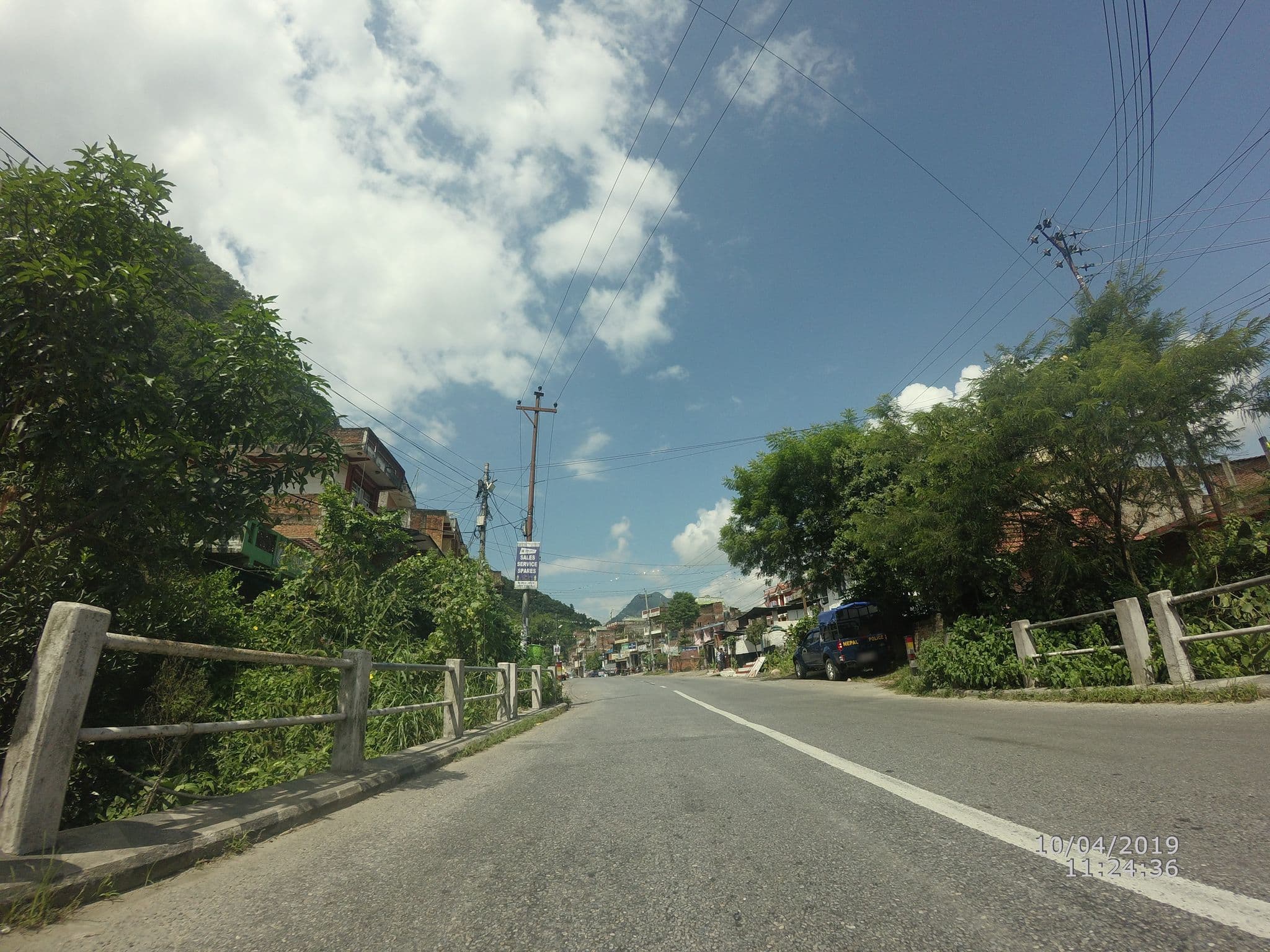 Street view near Rezon Guest House, Bharatpur — © roshanpoudel14 (CC BY-SA · Mapillary)