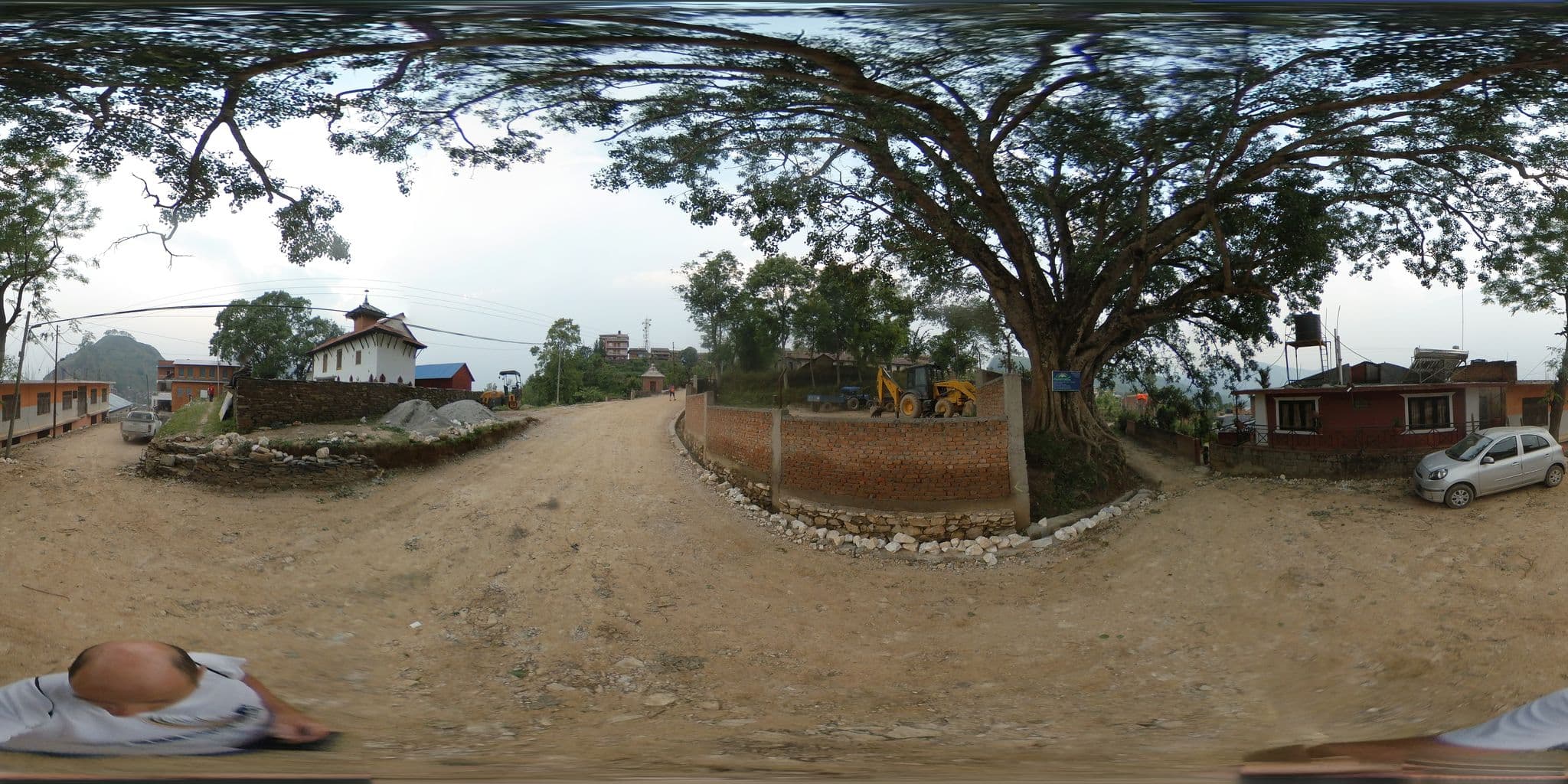 Street view near Hotel Bandipur Organic Home, Bharatpur — © javiersanp (CC BY-SA · Mapillary)
