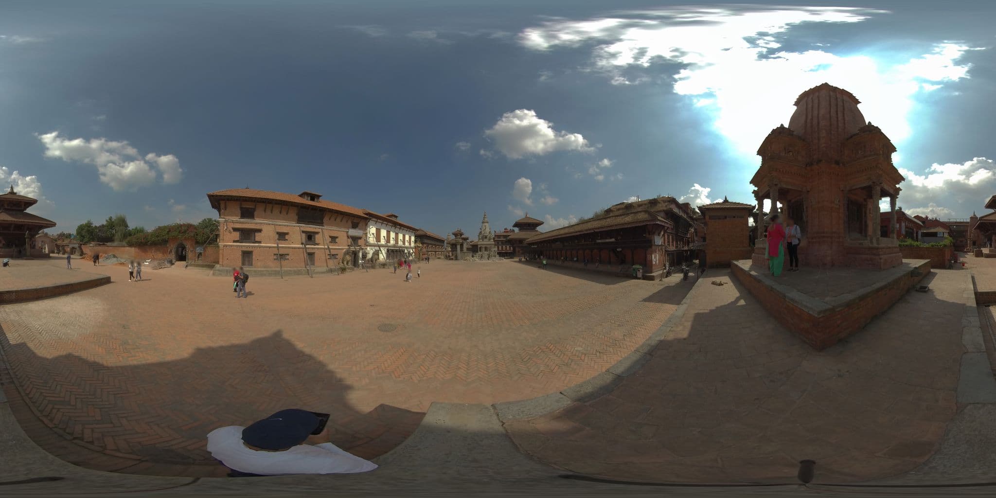 Street view near Khwapa Chhen Restaurant & Guest House, Madhyapur Thimi — © rajbikram (CC BY-SA · Mapillary)